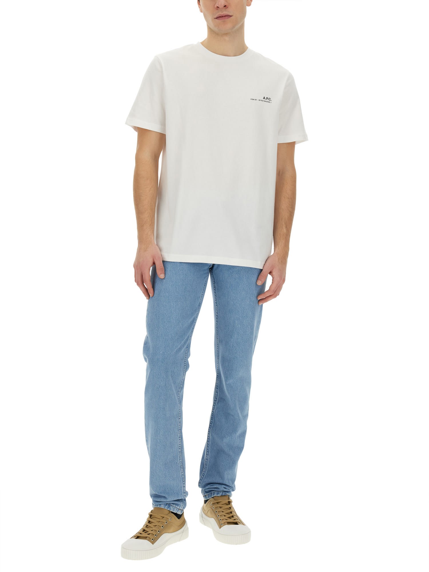 Apc A.p.c. Petit New Standard Jeans In Blu