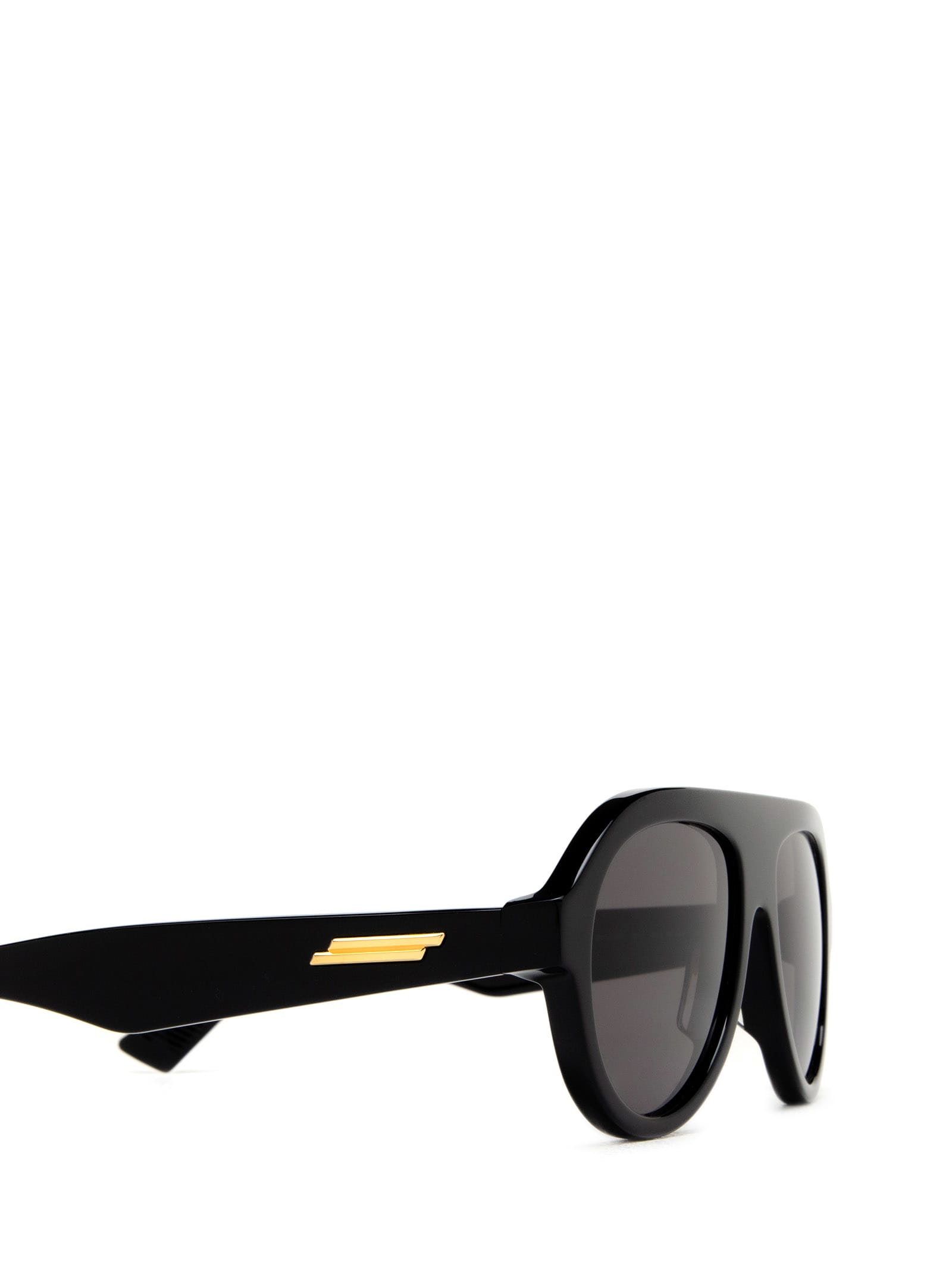 Shop Bottega Veneta Bv1214s Black Sunglasses