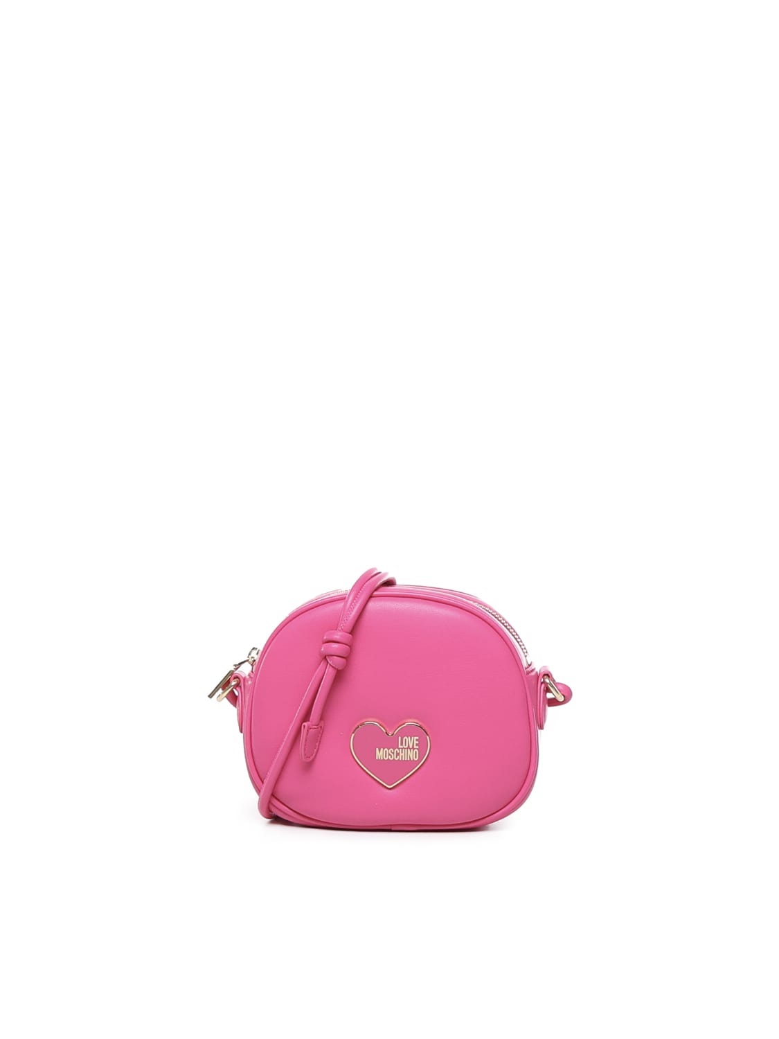 Shop Love Moschino Marshmallow Padded Mini Bag In Pink