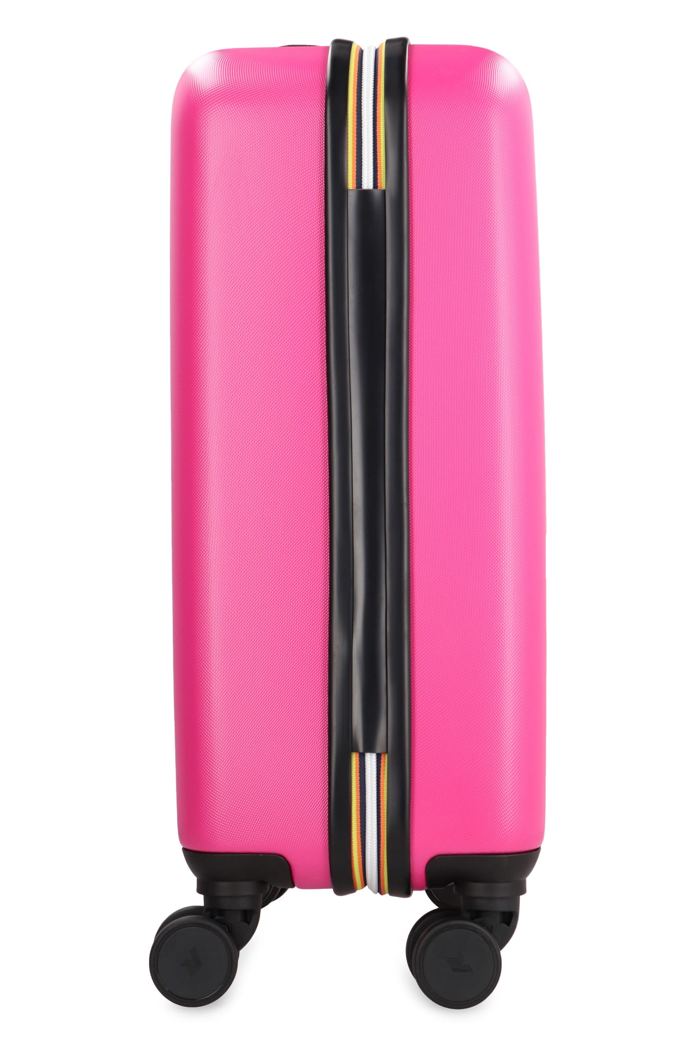 K-way Polycarbonate Hardshell Small Trolley Luggage In Pink