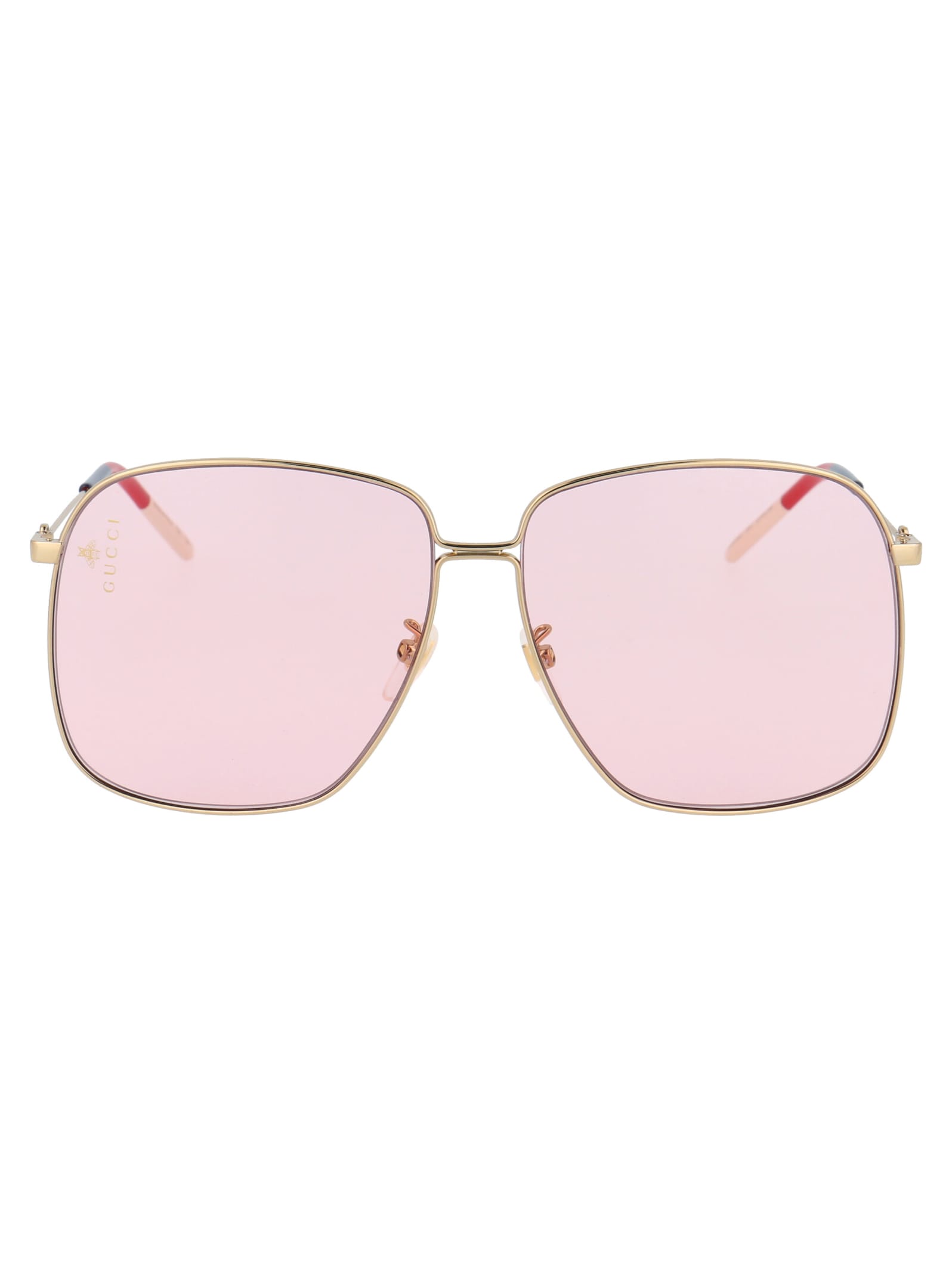 Gucci Gg0394s Sunglasses In Gold ModeSens