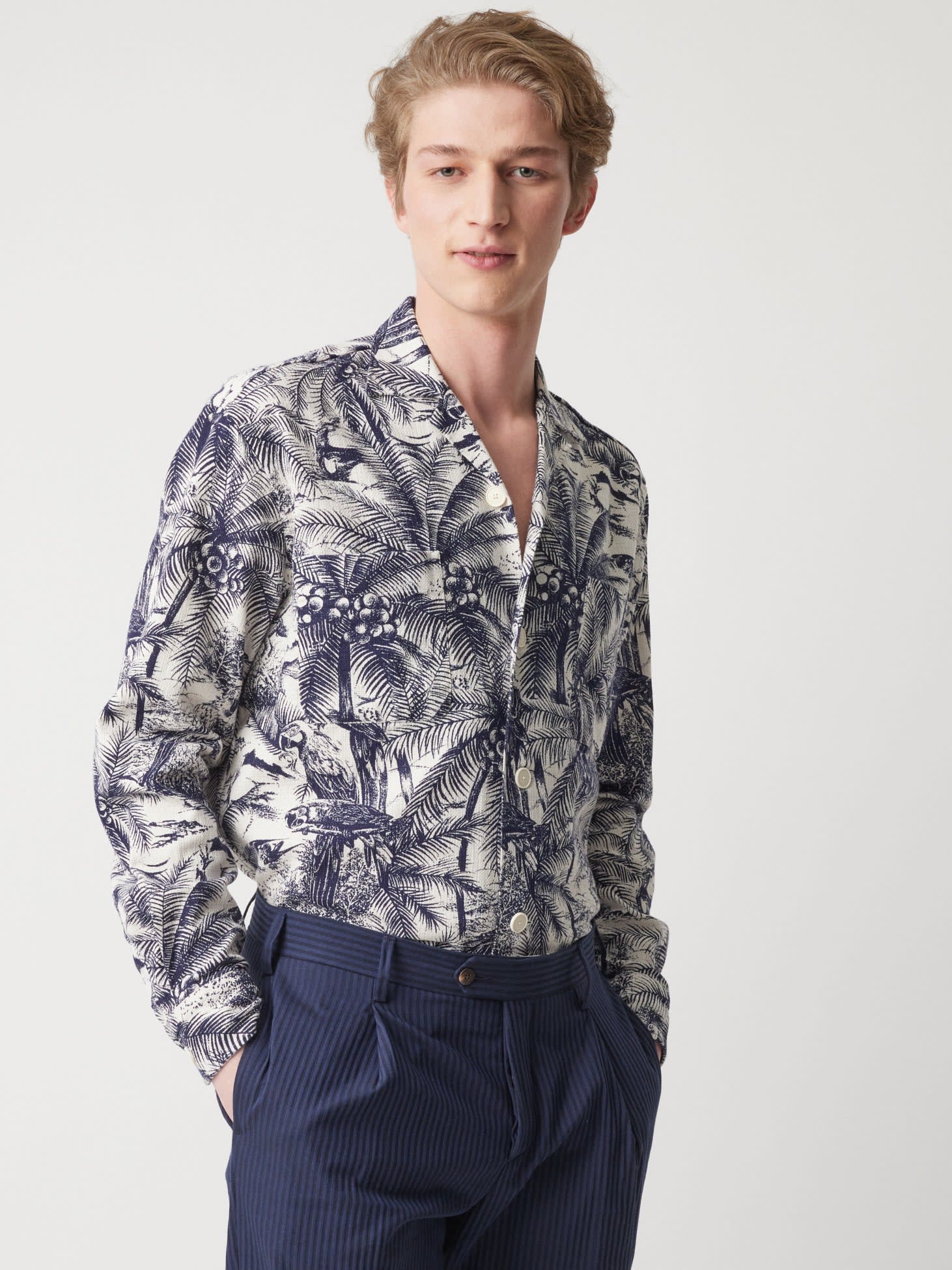 Doppiaa Aabba Printed Overshirt