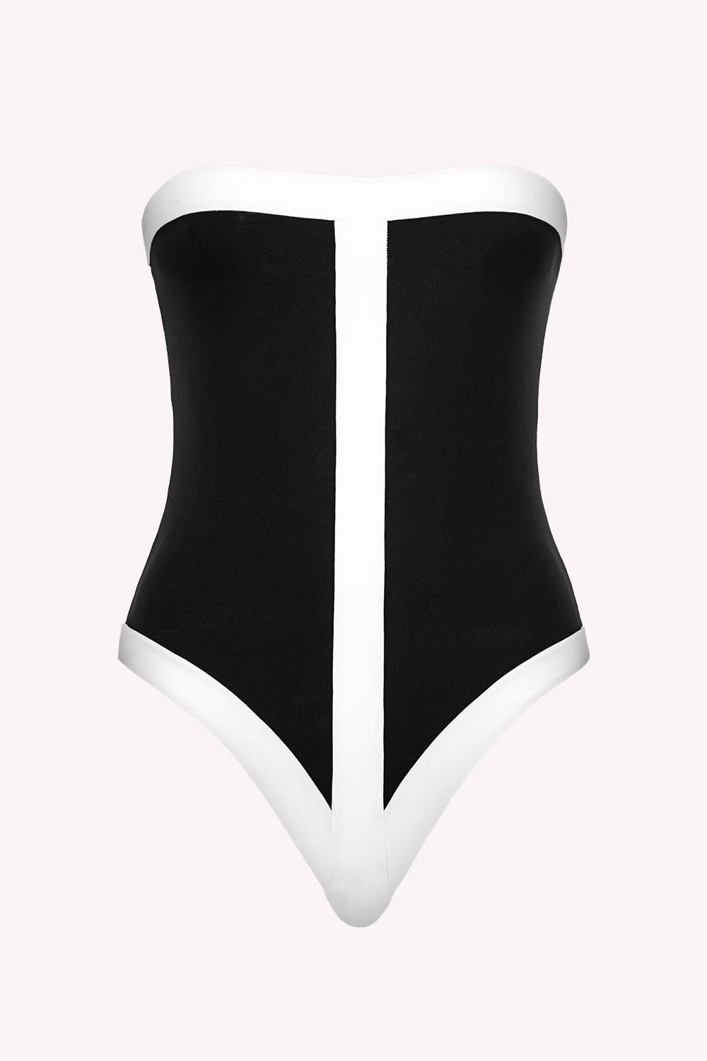 Marion Zimet Bandeau One-piece Swimsuit In Microfiber