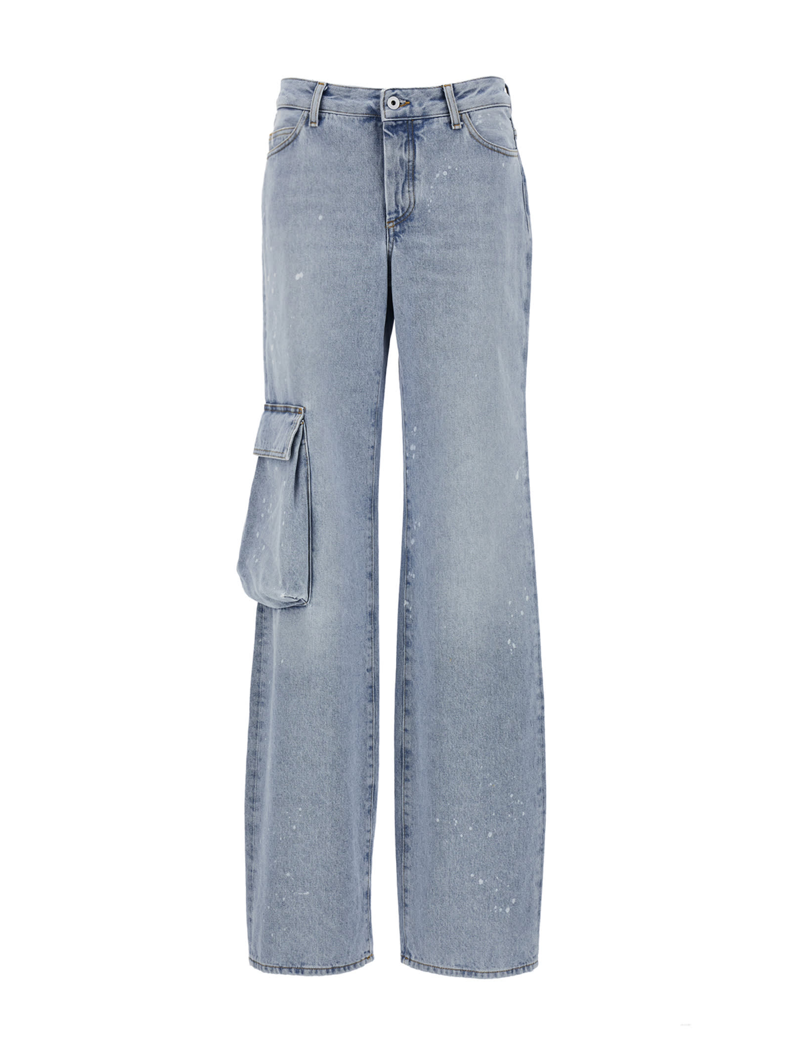 Shop Off-white Toybox Jeans In Light Blue