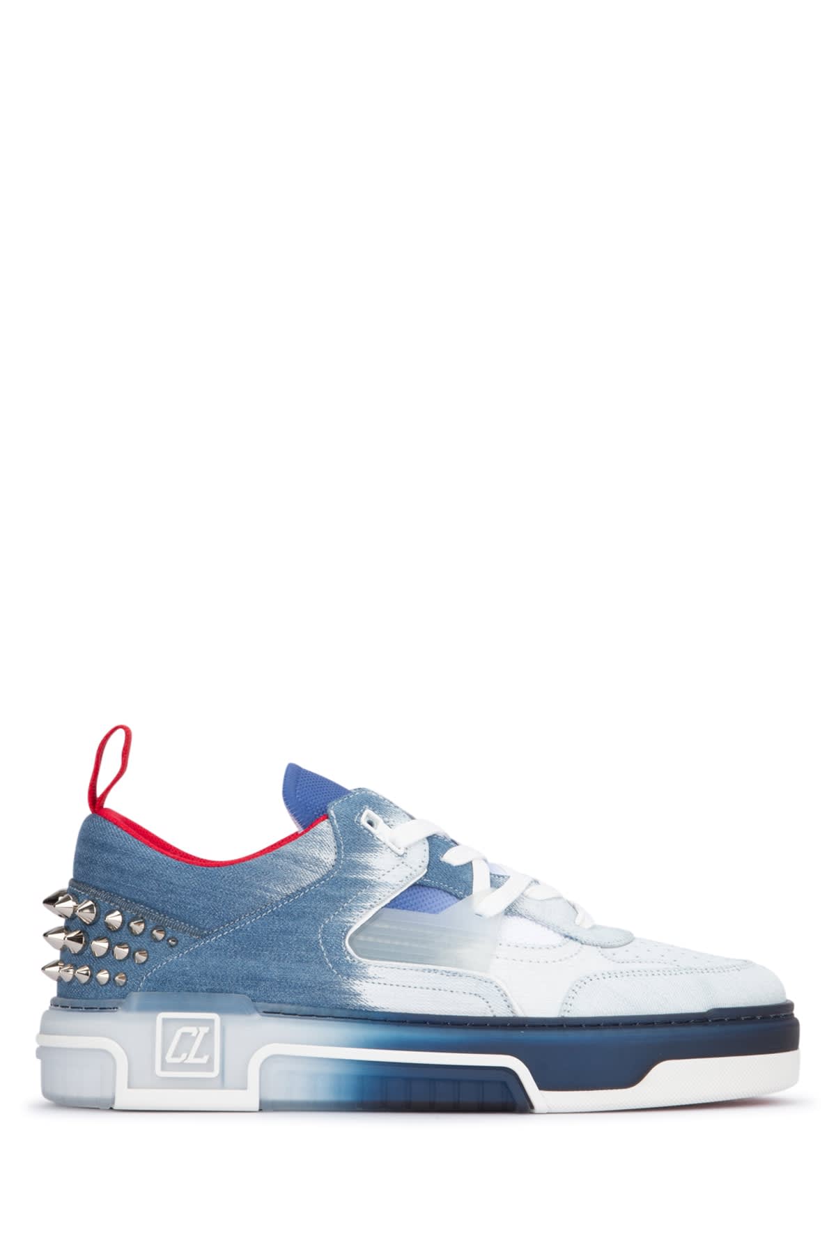 Shop Christian Louboutin Astroloubi In Bluewhite