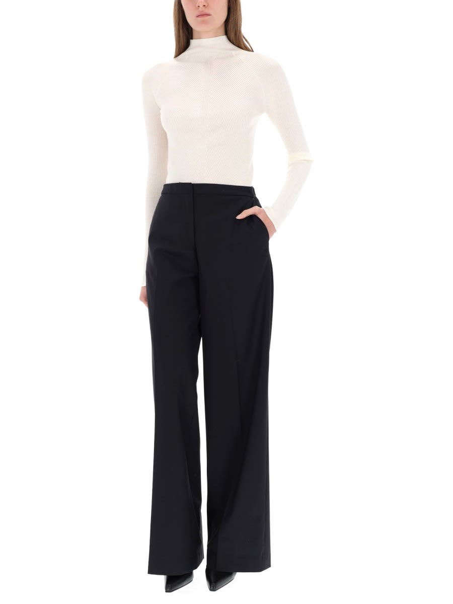 Hugo Boss Ribbed Knit In White