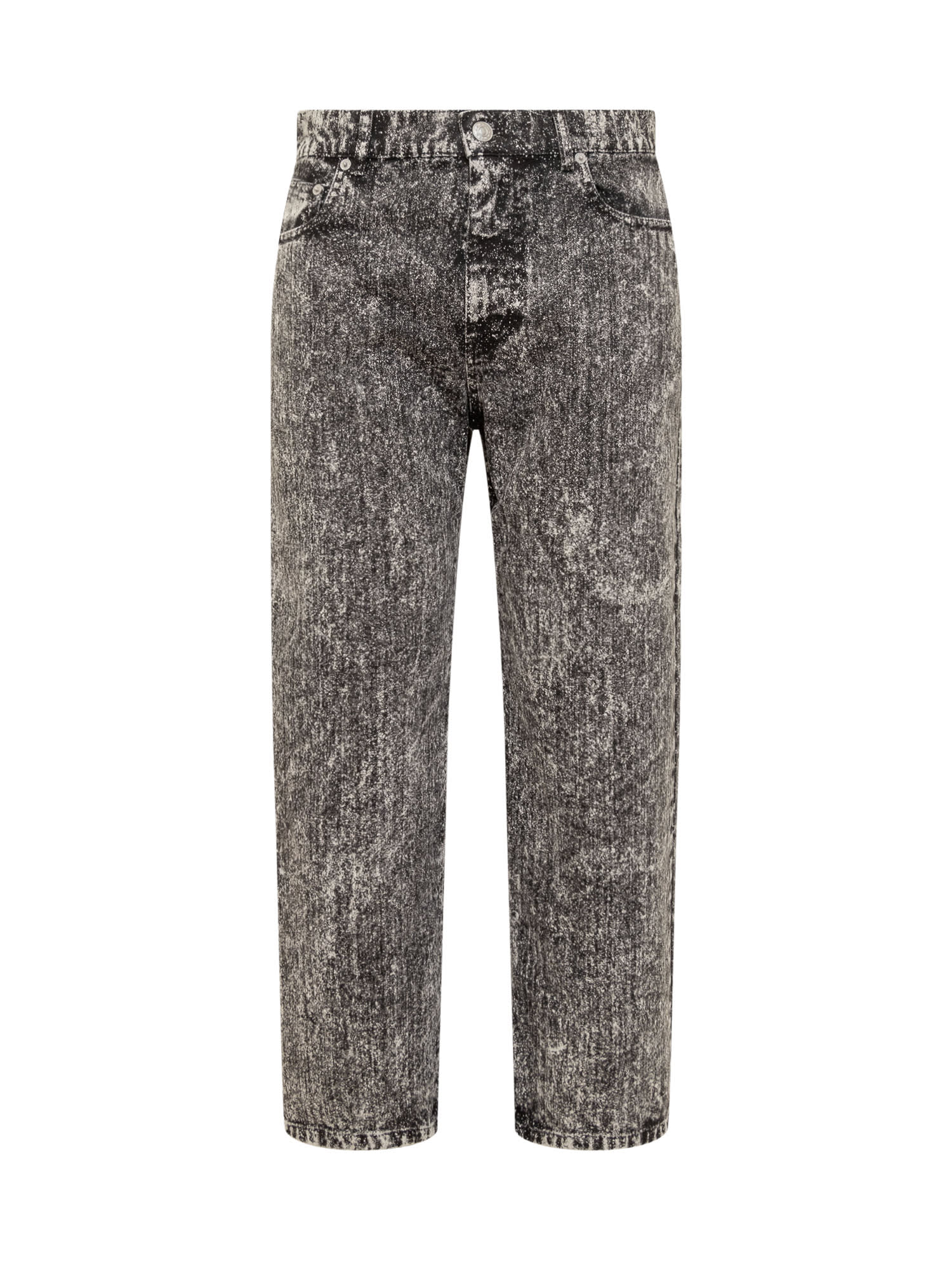 Shop Marni Wide Jeans In Vunica