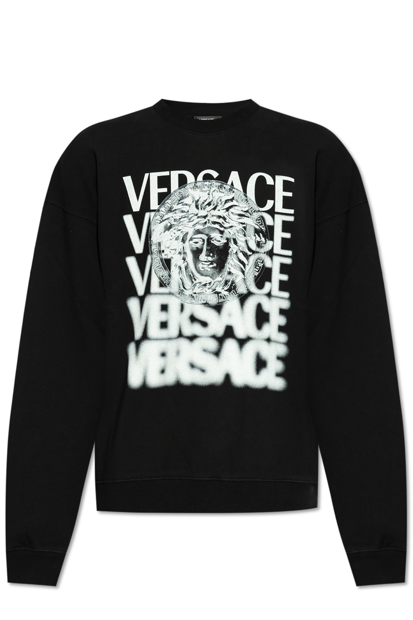 VERSACE VERSACE PRINTED SWEATSHIRT 