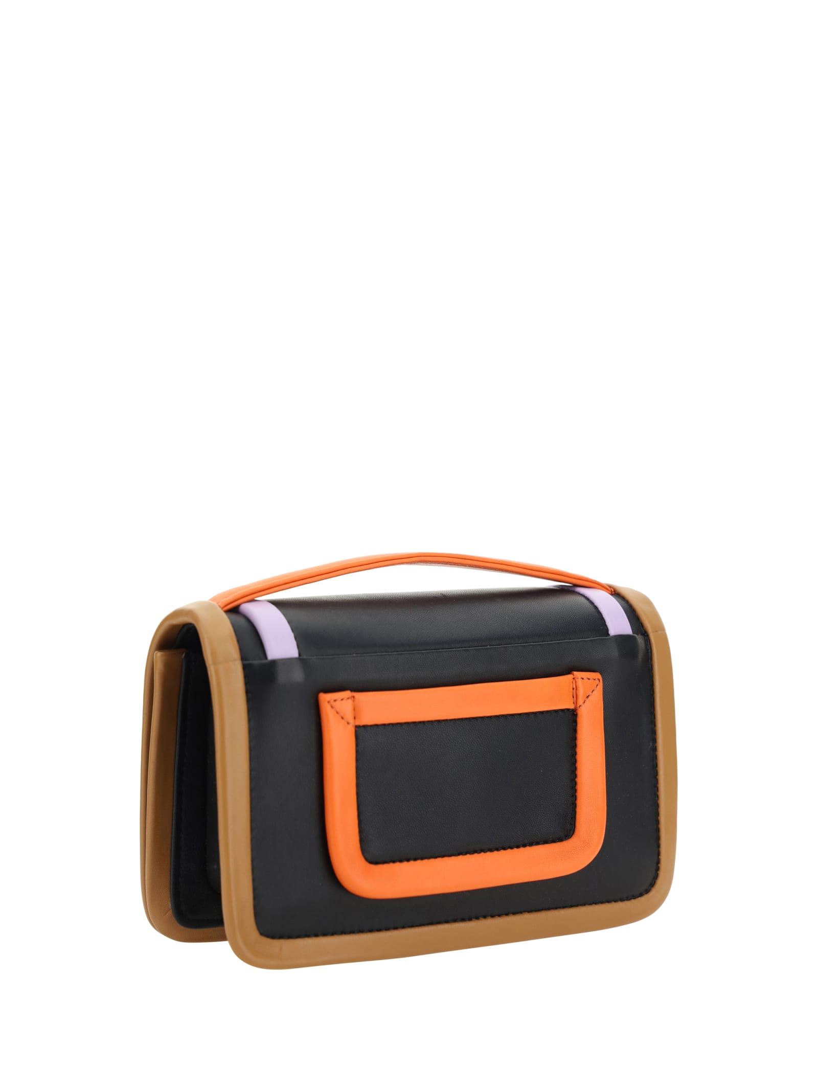 Shop Pierre Hardy Alpha Handbag In Black/multicolor