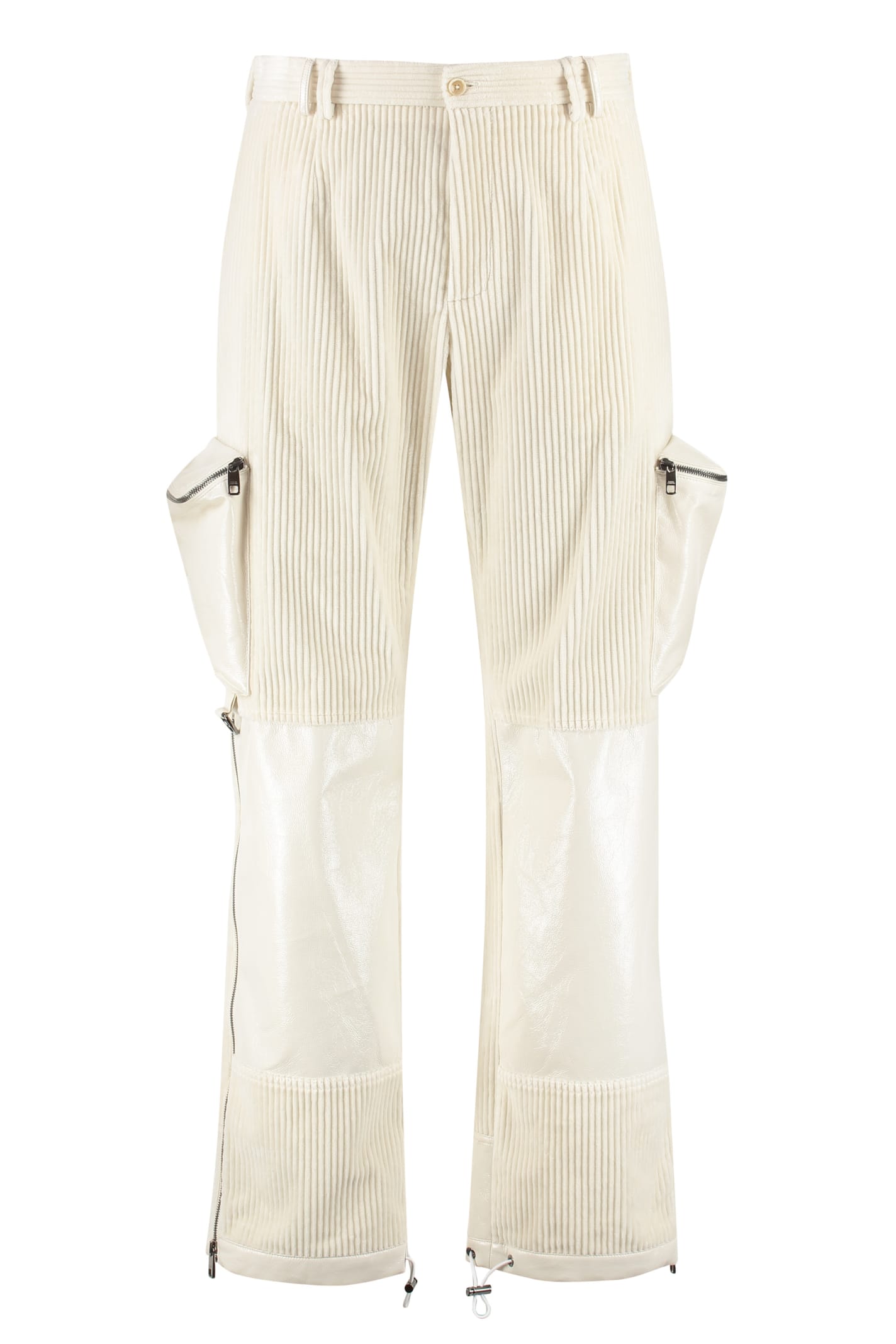 Dolce & Gabbana Cotton-blend Straight-leg Trousers