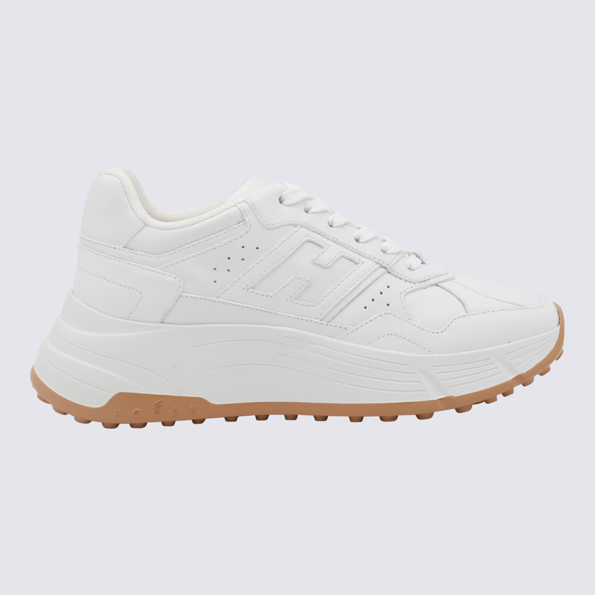 Shop Hogan White Sneakers