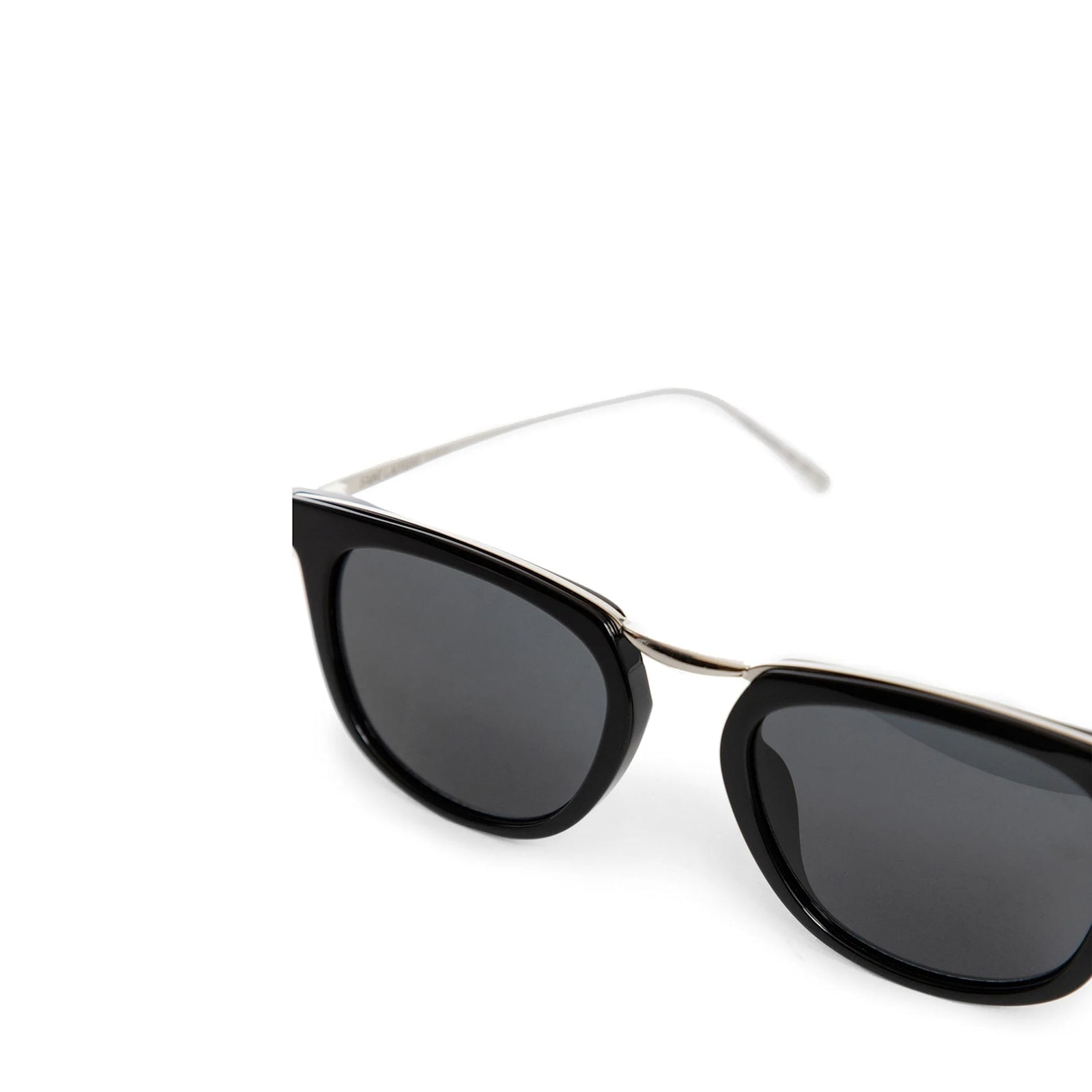 Saint Laurent Slight Cat-eye Acetate Sunglasses With Prescription-ready Frames In Black