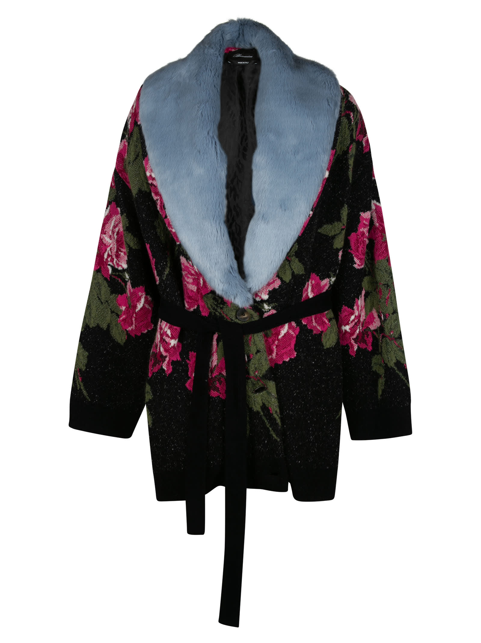 Blumarine Floral Cardi-coat
