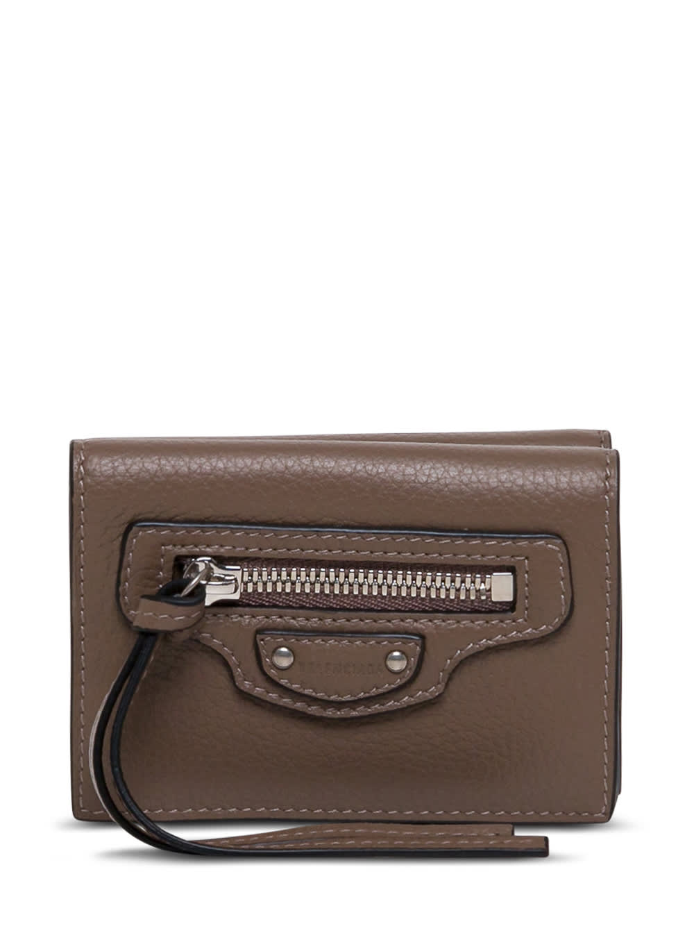 Balenciaga Neo Classic Brown Leather Wallet