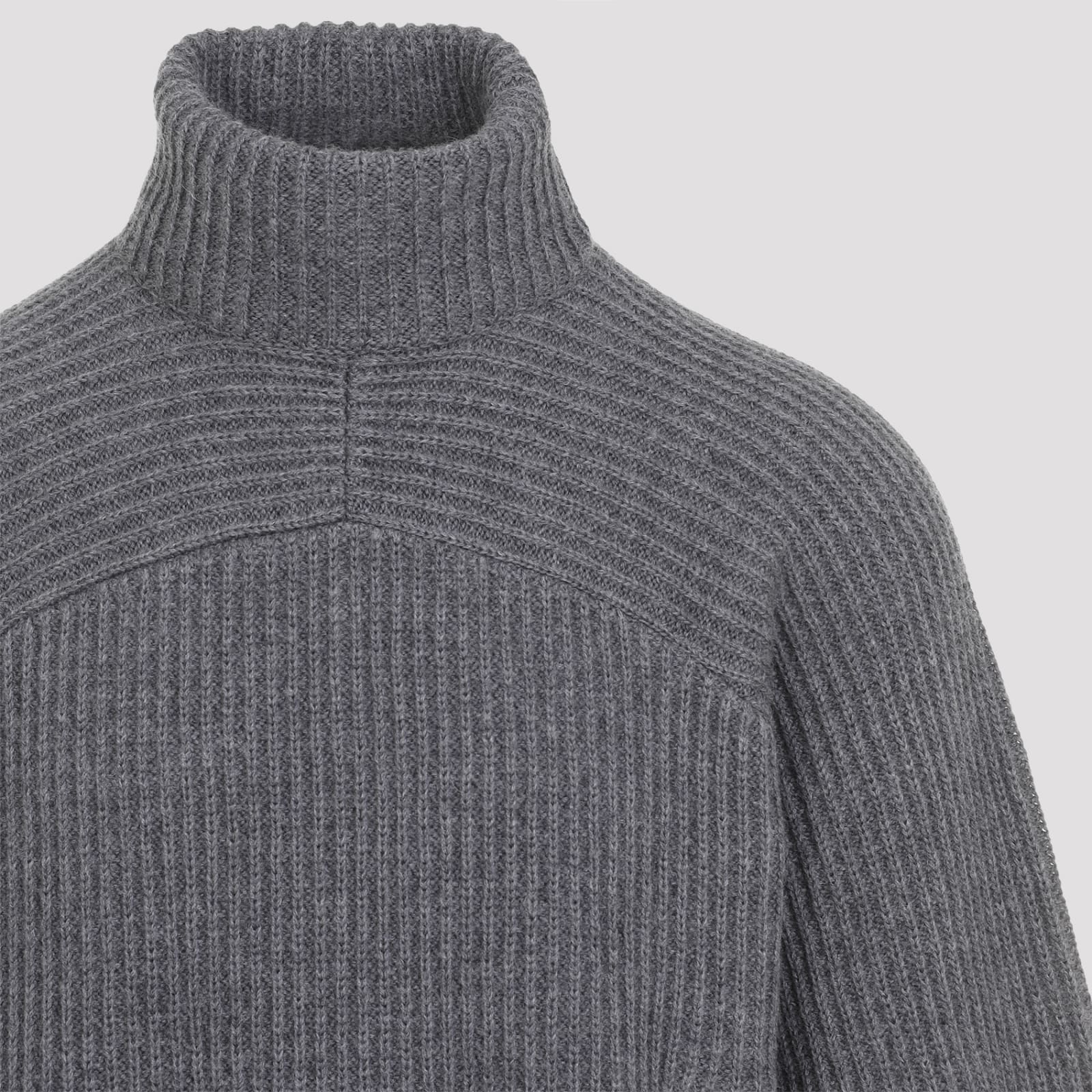 Shop Mordecai Jawalan Turtleneck In Dark Melange