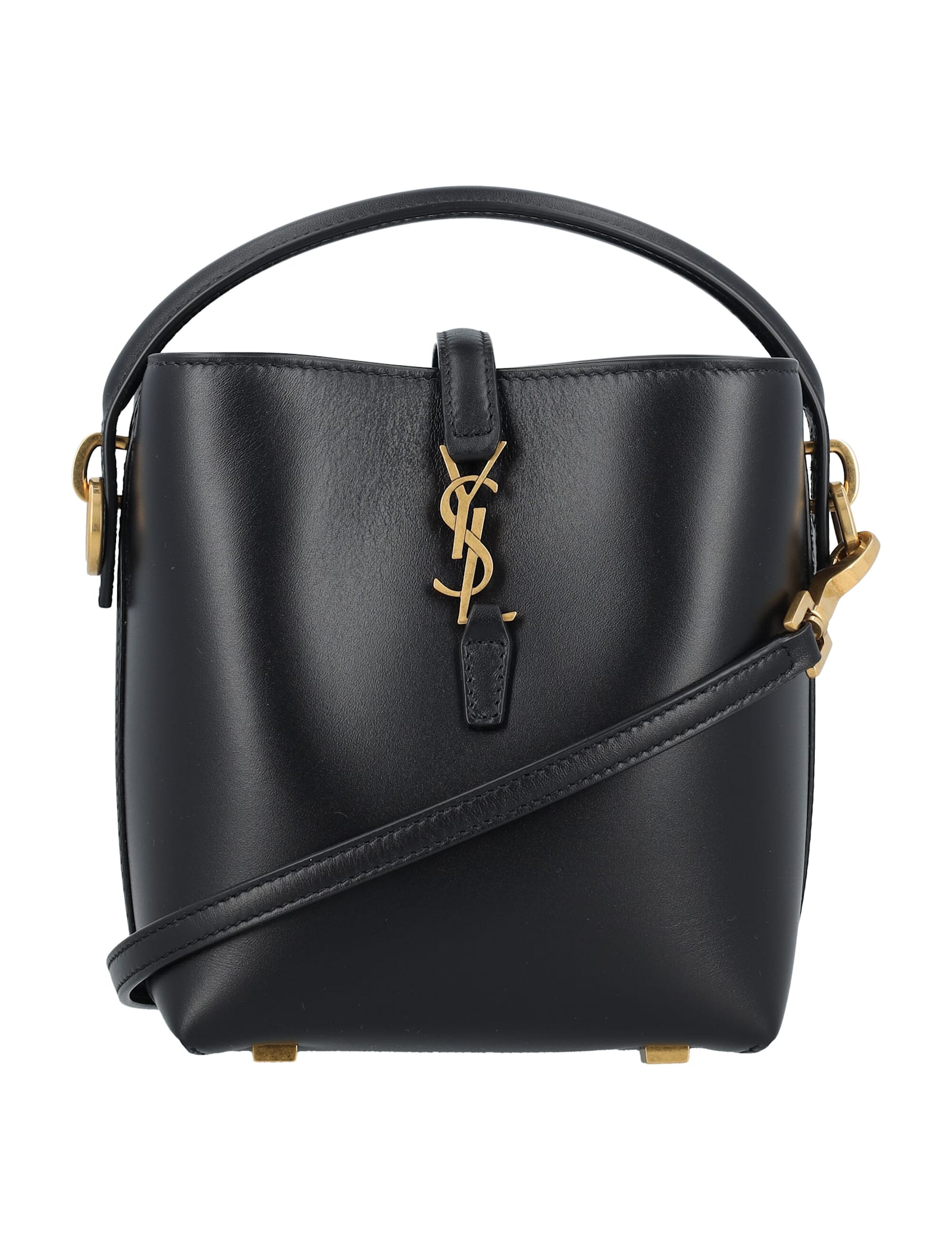 Saint Laurent Le 37 Mini Bag In Black