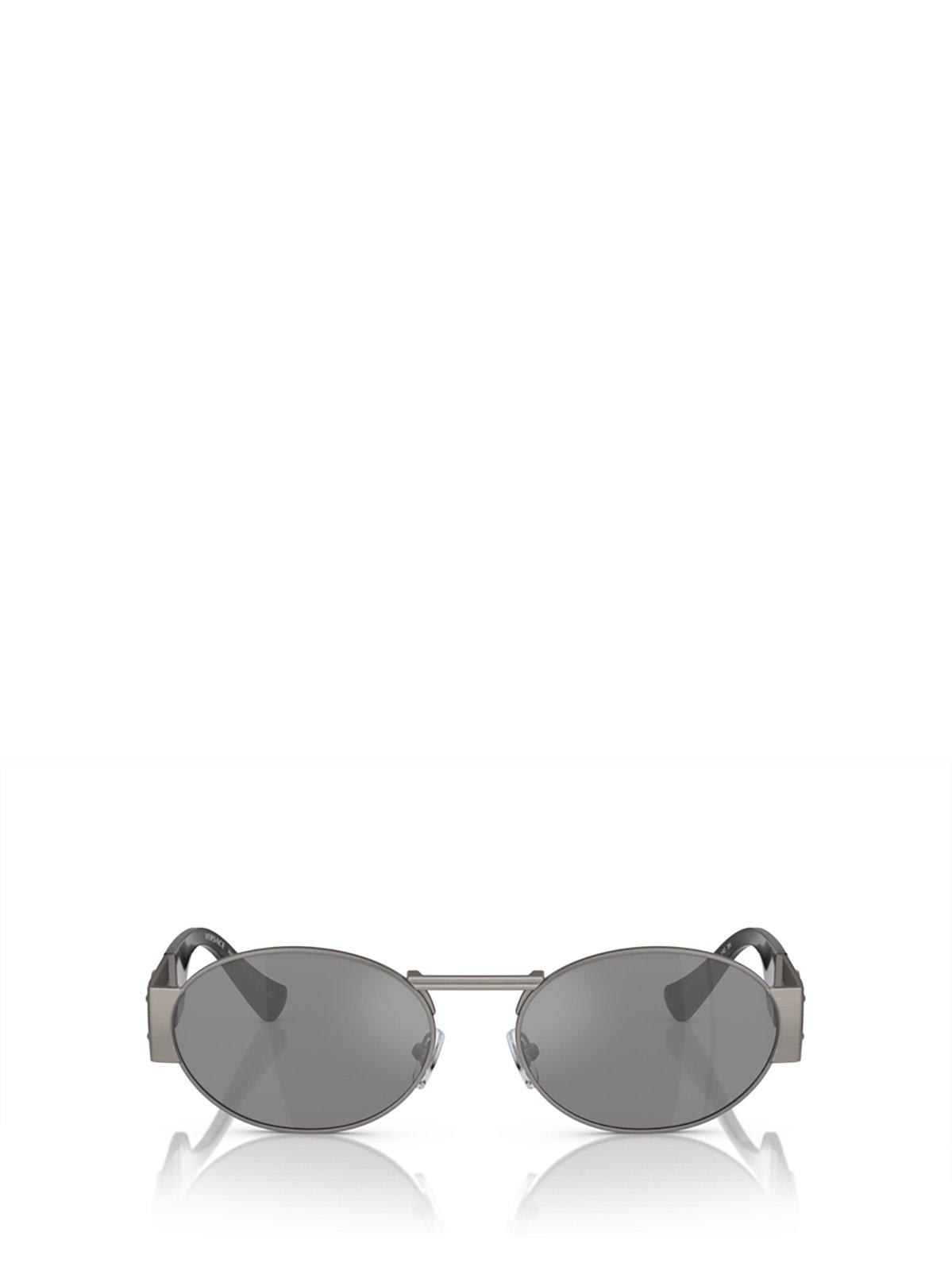 Shop Versace Eyewear Round Frame Sunglasses In 10016g