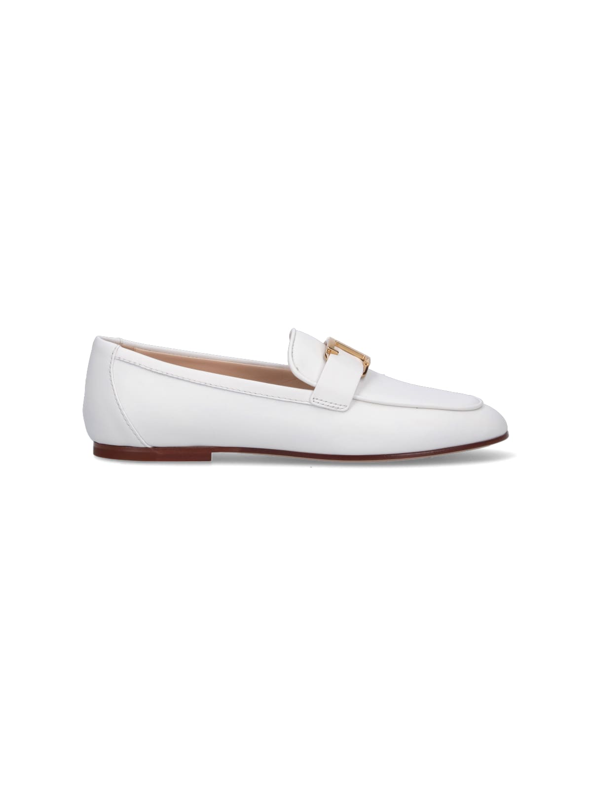 Shop Tod's Loafers T-timeless In White