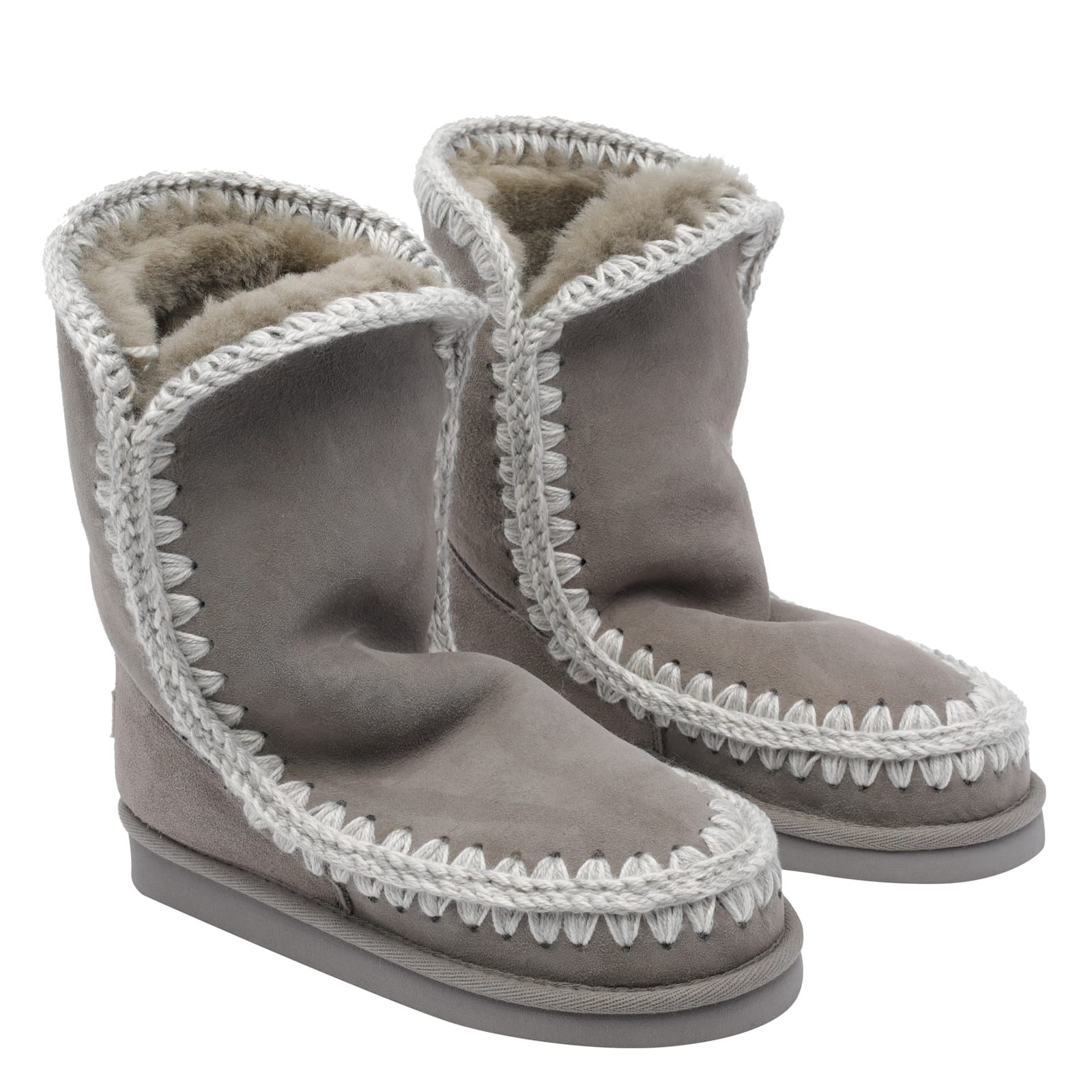 Mou Eskimo 24 Boots In Gray