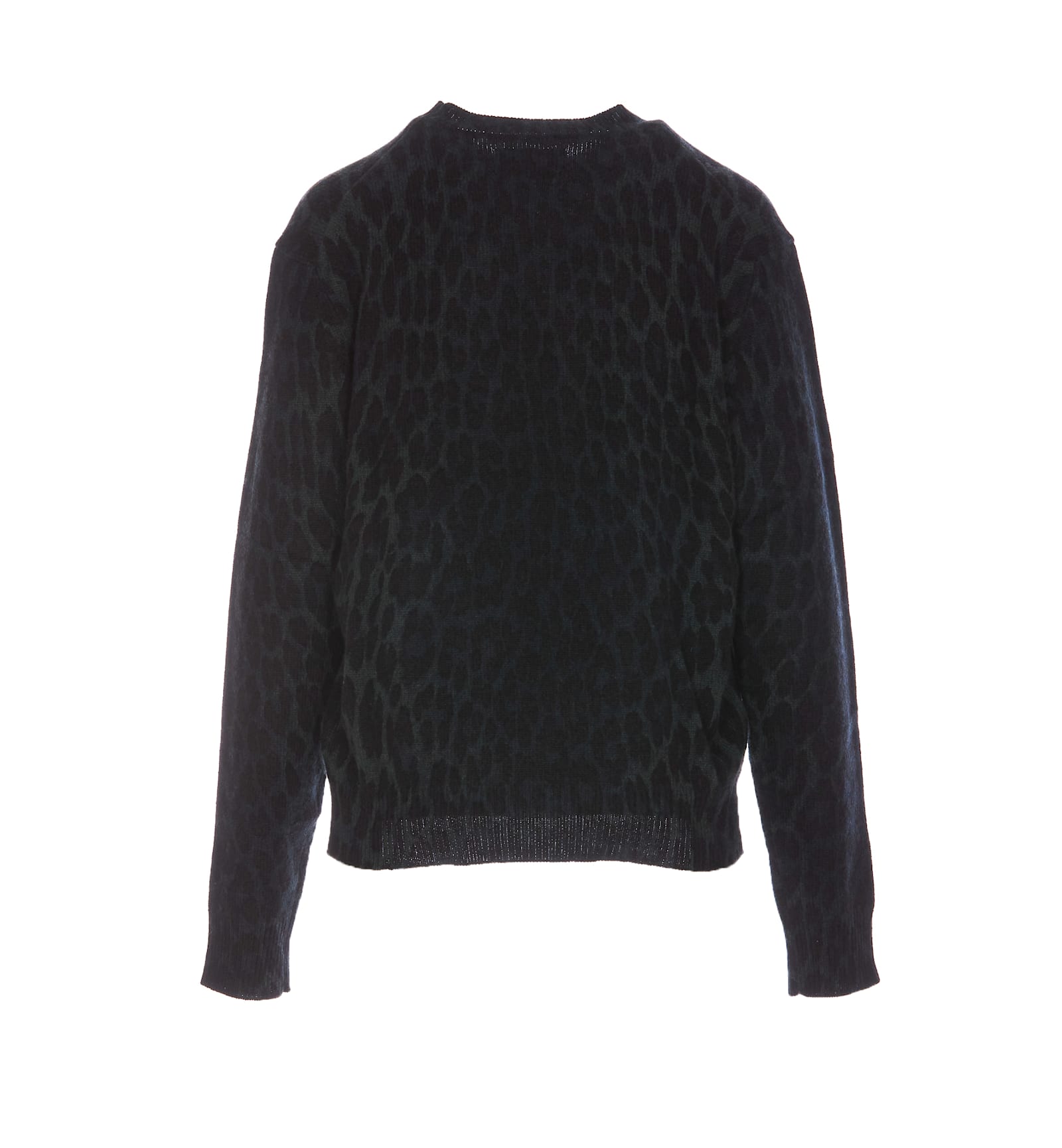 Shop Zadig &amp; Voltaire Pravis Sweater With Leo Print In Green