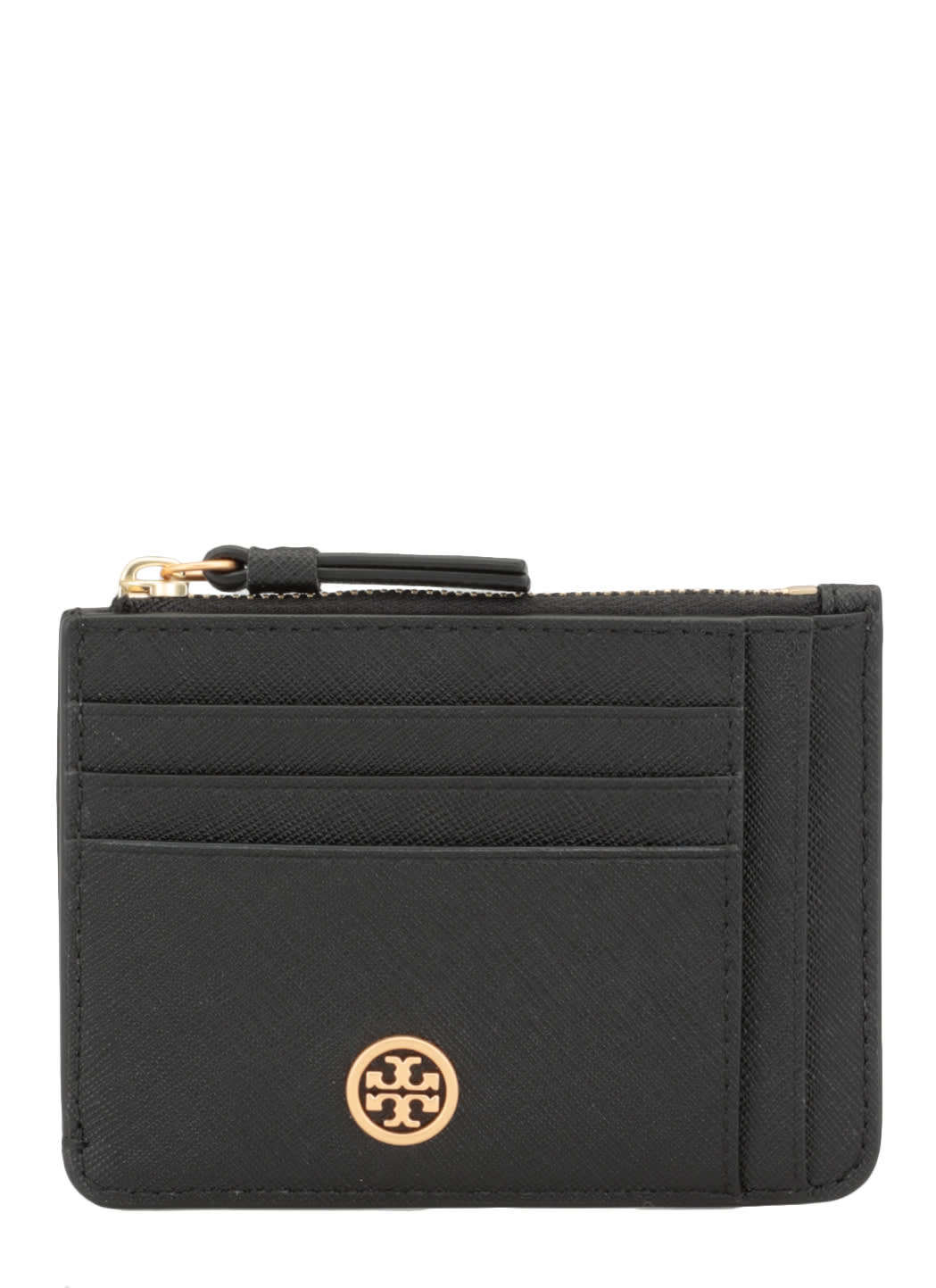 Tory Burch Leather Card Holder With Logo