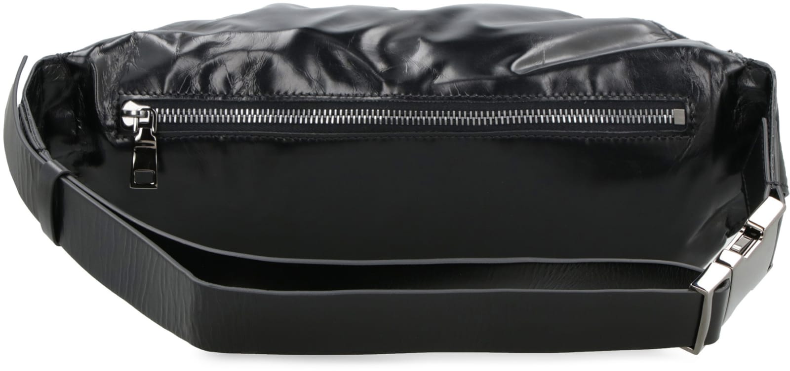 Valentino Vltn Belt Pouch In Black