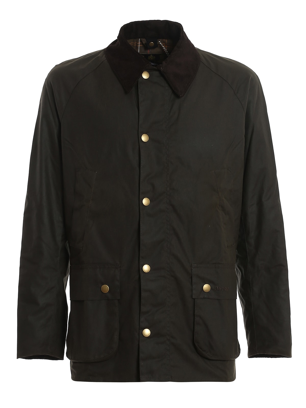 Shop Barbour Ashby Wax Jacket In Olive