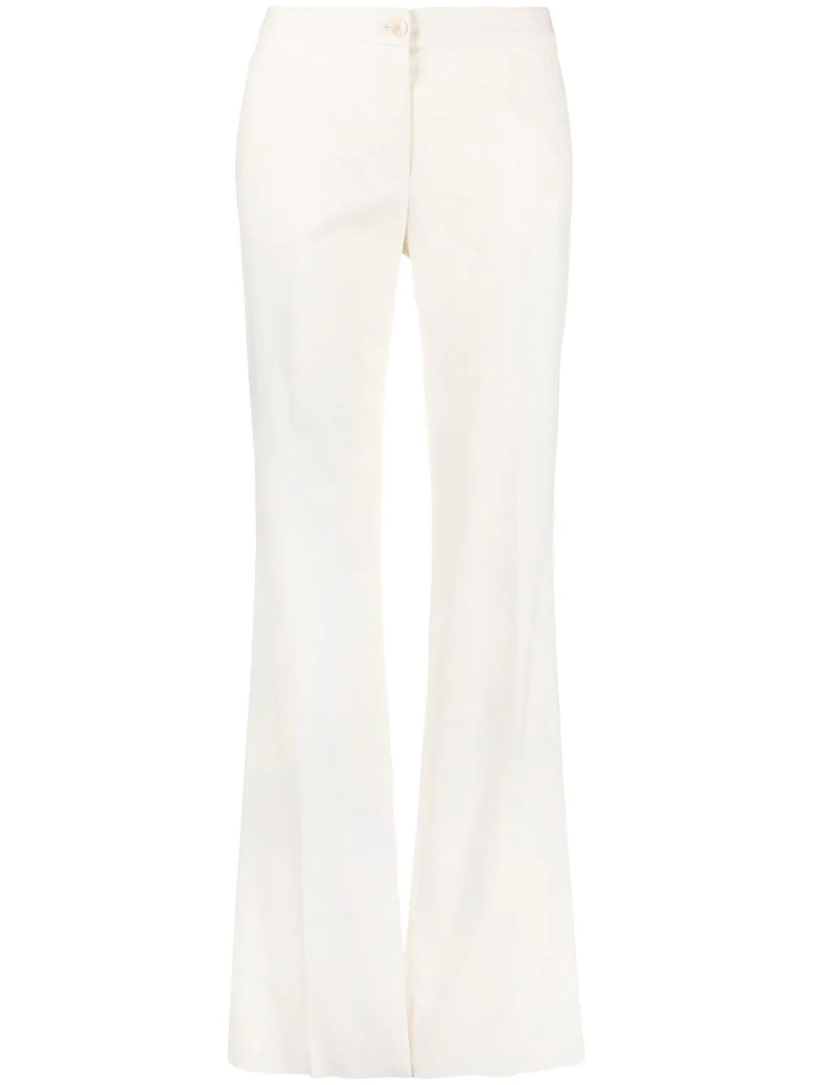 Etro Stretch Wool Jacquard Trousers