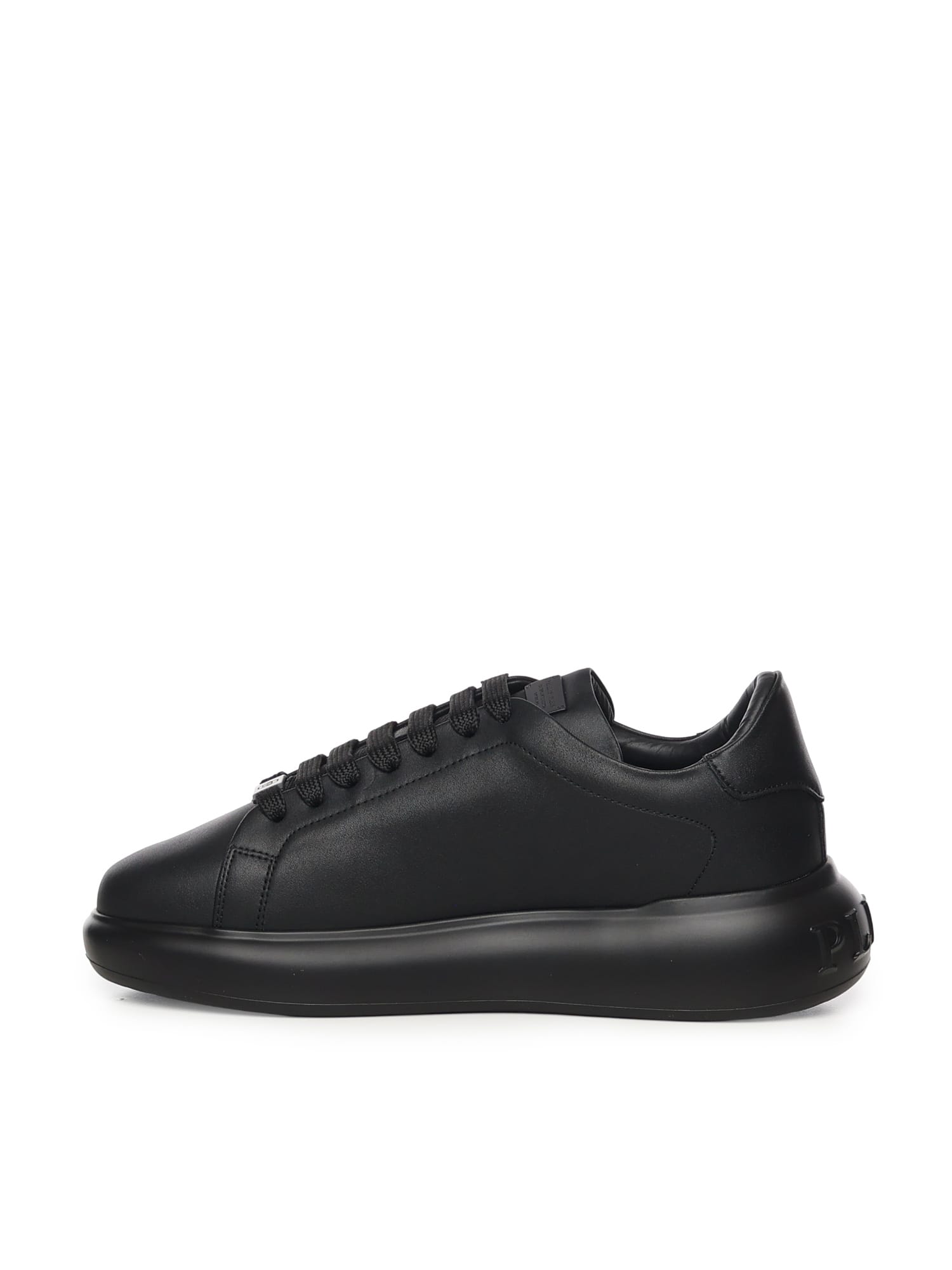 Philipp Plein Hexagon Low Top Sneakers In Animal Print
