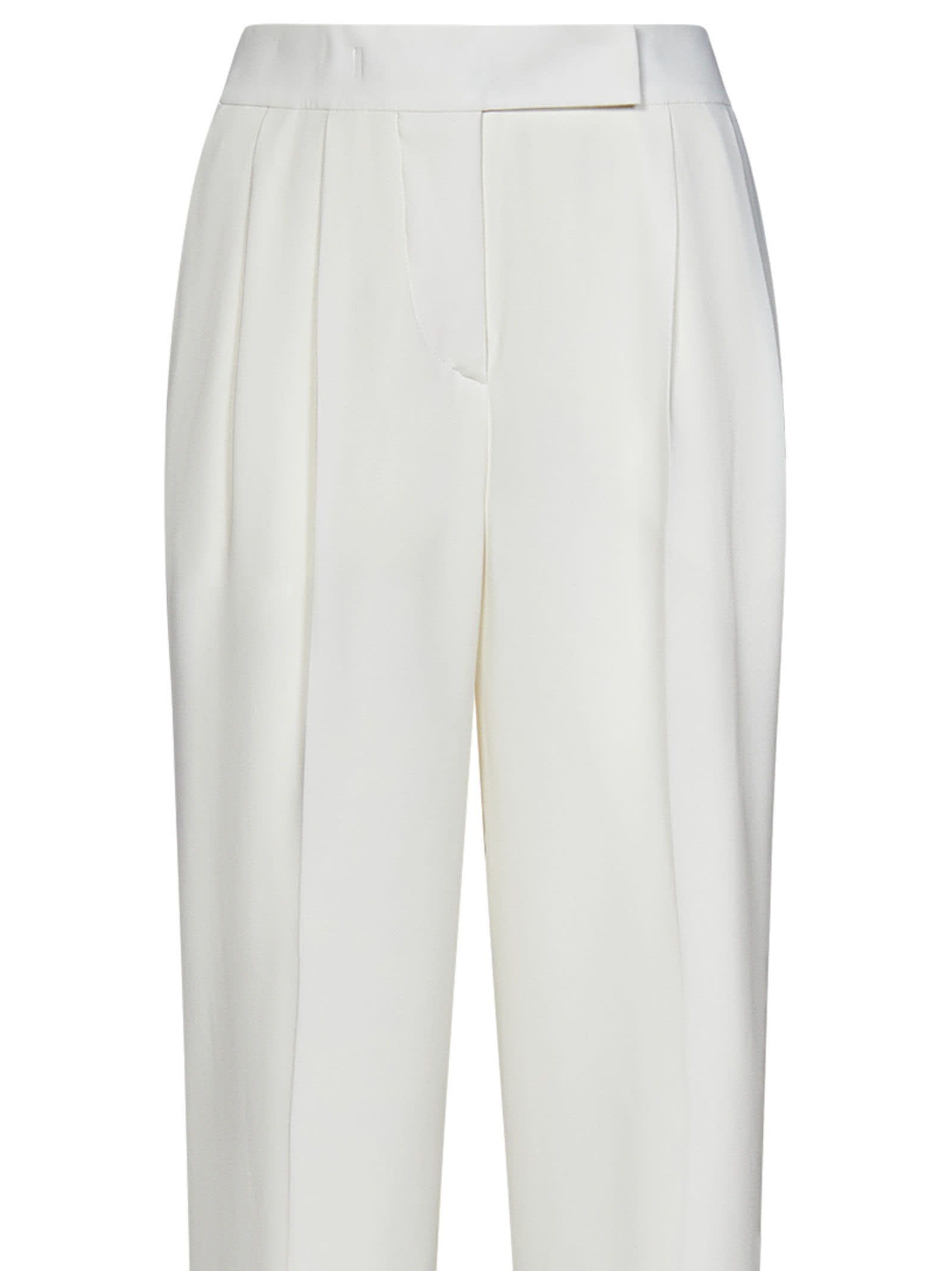 Shop Tom Ford Trousers In White