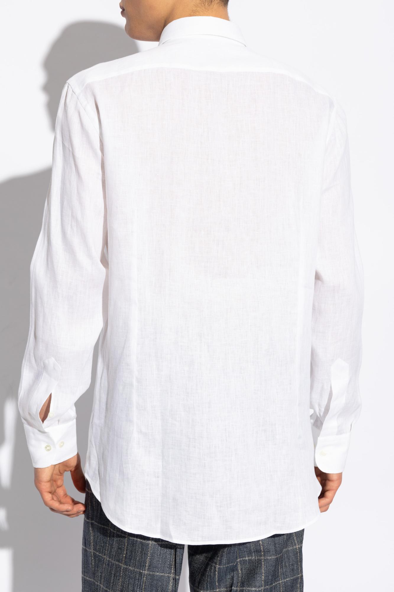 Etro Slim Fit Twill Shirt For Men