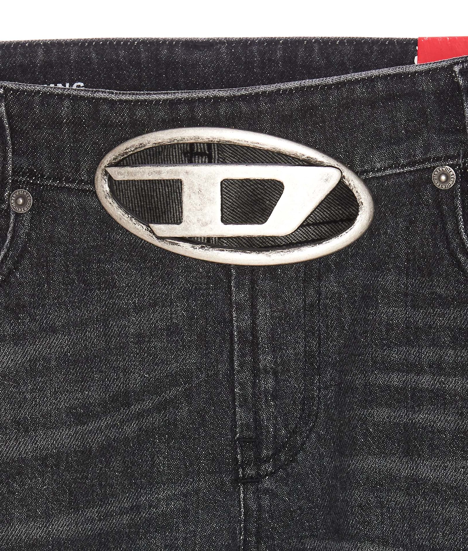 Shop Diesel 1969 D-ebbey Jeans In Grey