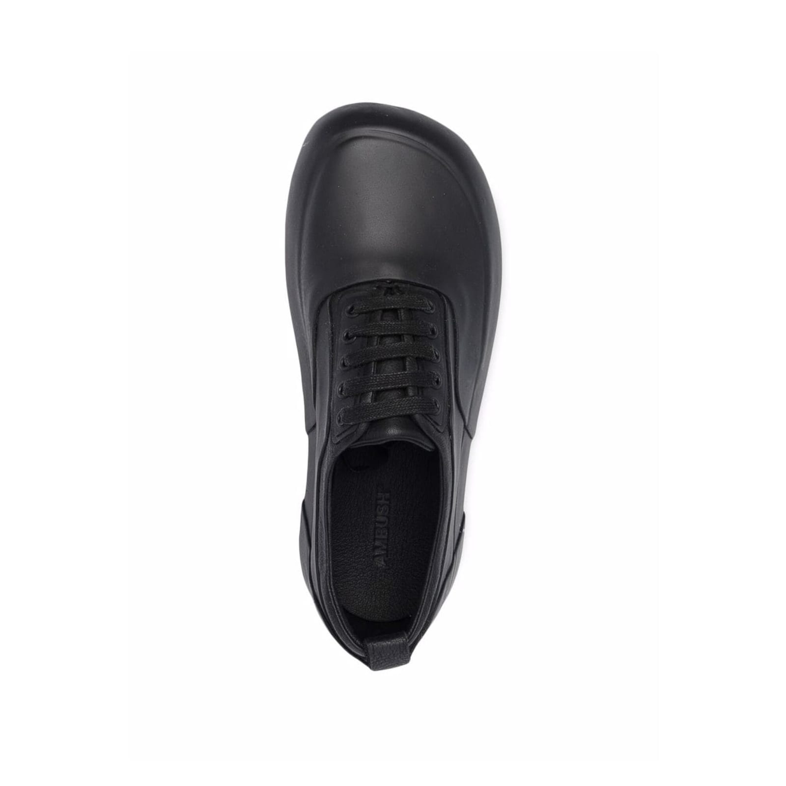 Shop Ambush Leather Sneakers In Black