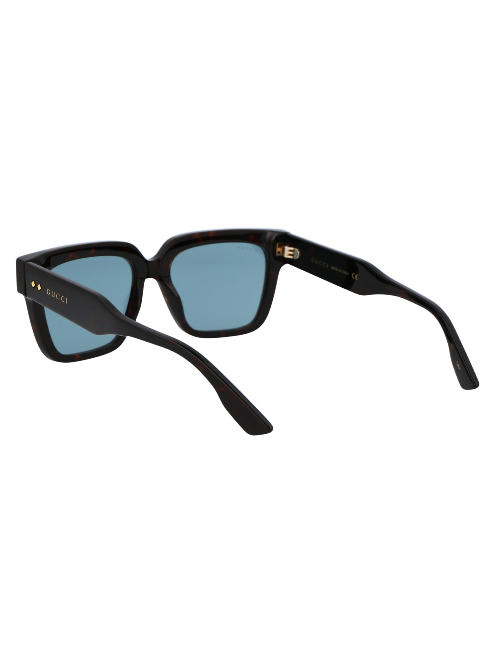 Shop Gucci Gg1084s Sunglasses In 002 Havana Havana Light Blue