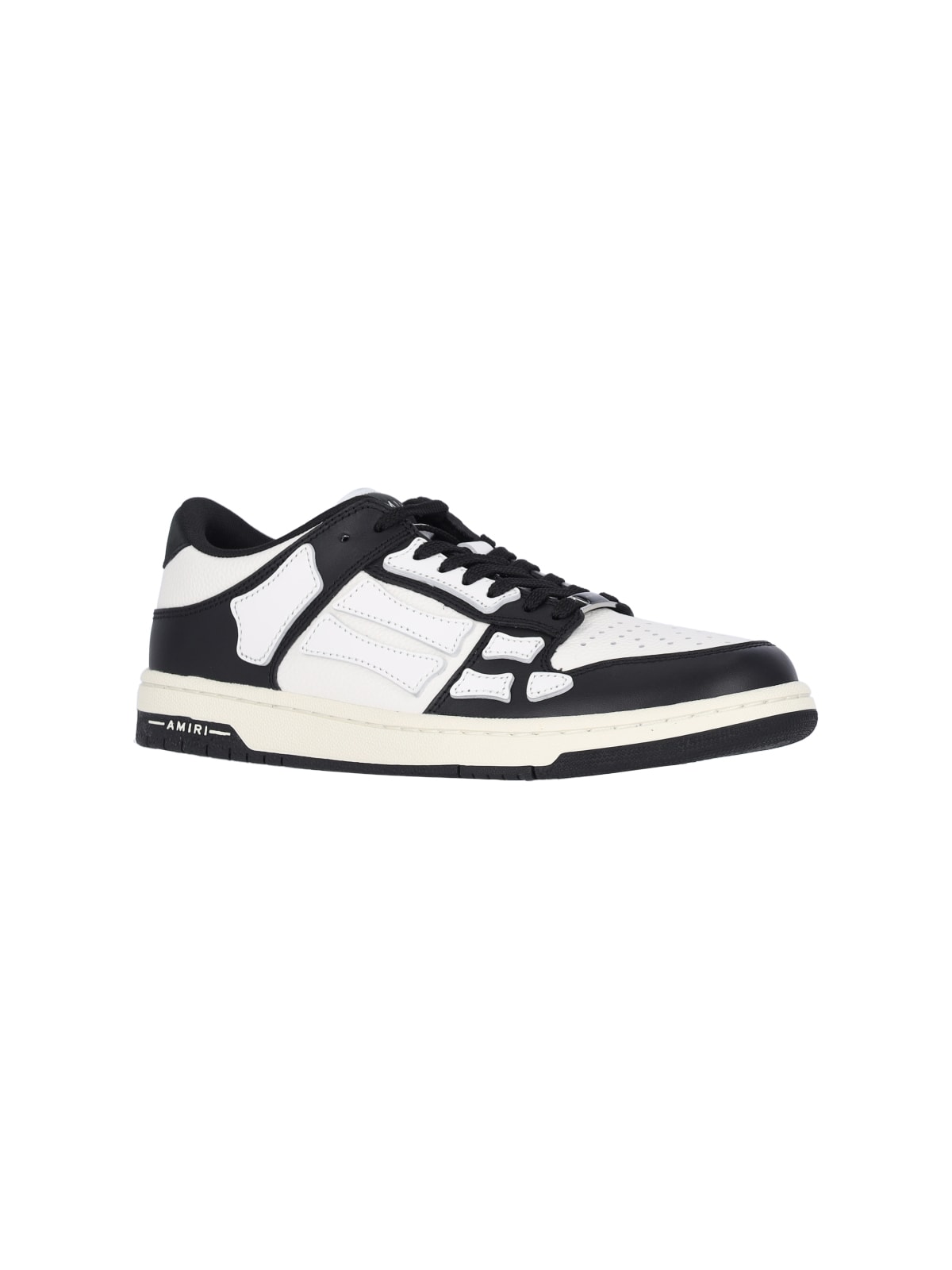 Shop Amiri Skel Low-top Sneakers In Black