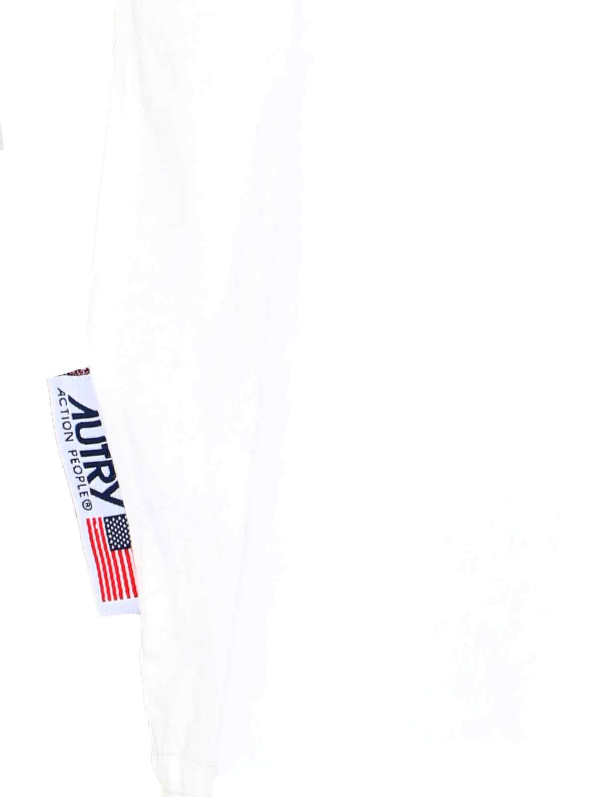 Shop Autry Logo T-shirt In White