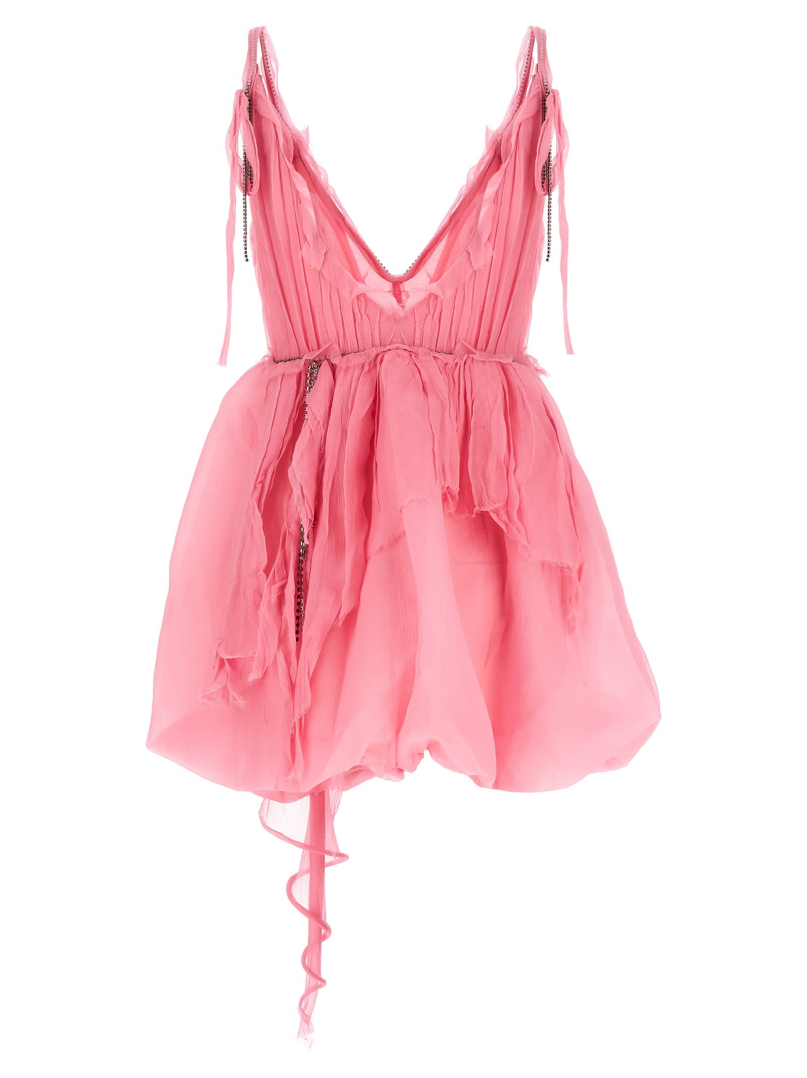 Shop Loveshackfancy Ashida Dress In Pink