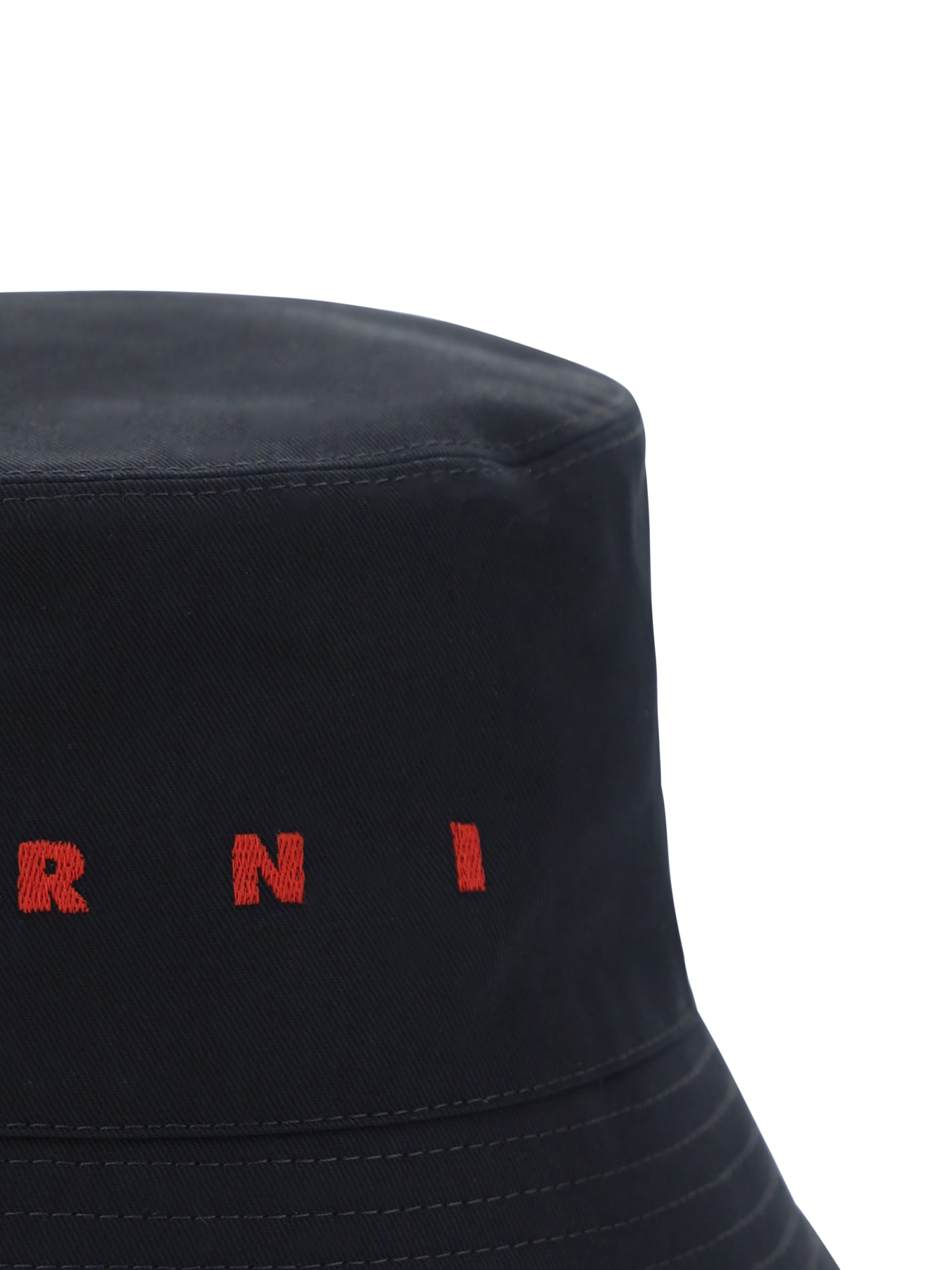 Shop Marni Bucket Hat In Black