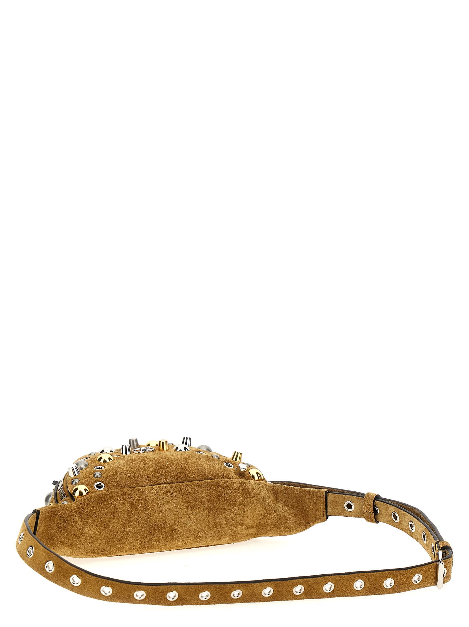 Valentino Garavani Garavani 'nellcôte' Belt Bag In Beige