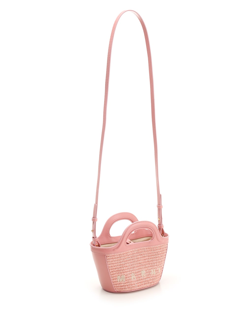 Shop Marni Tropicalia Small Hand Bag In Pink