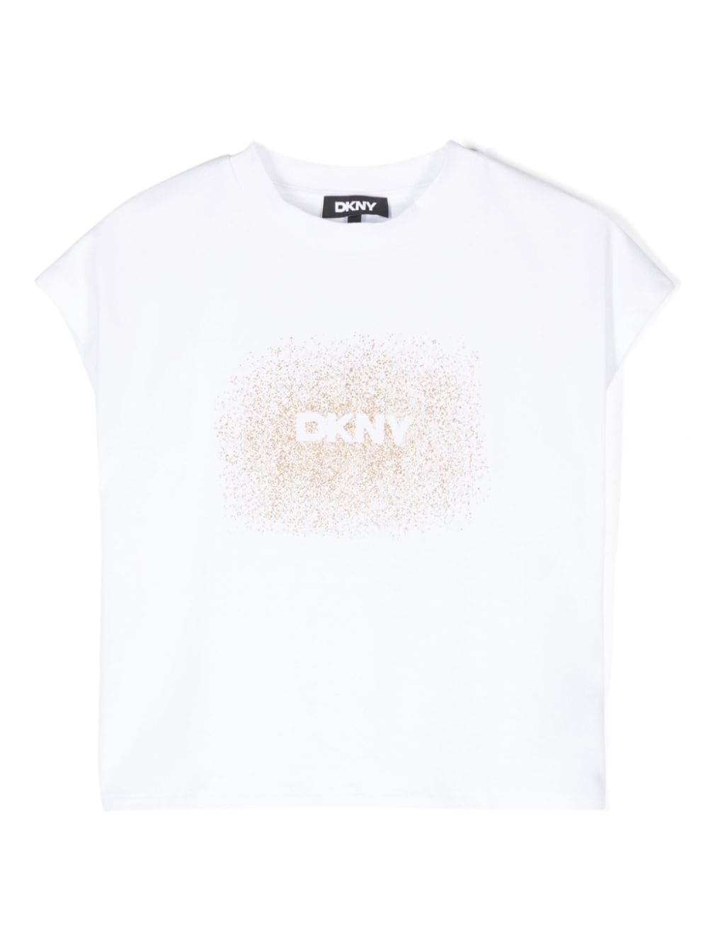 Shop Dkny T-shirt Con Stampa In White