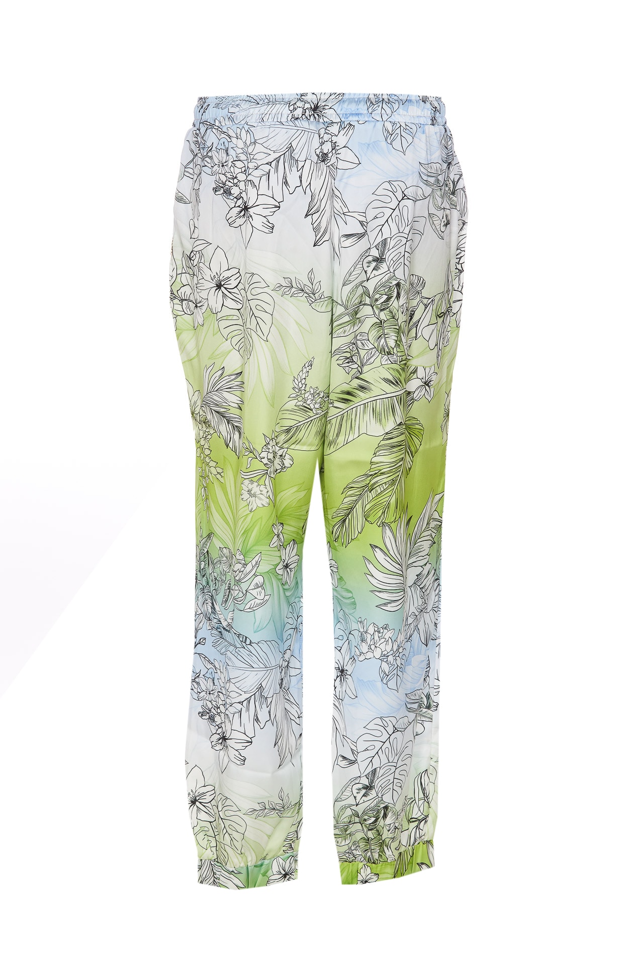 Shop Liu •jo Pants In Multicolour