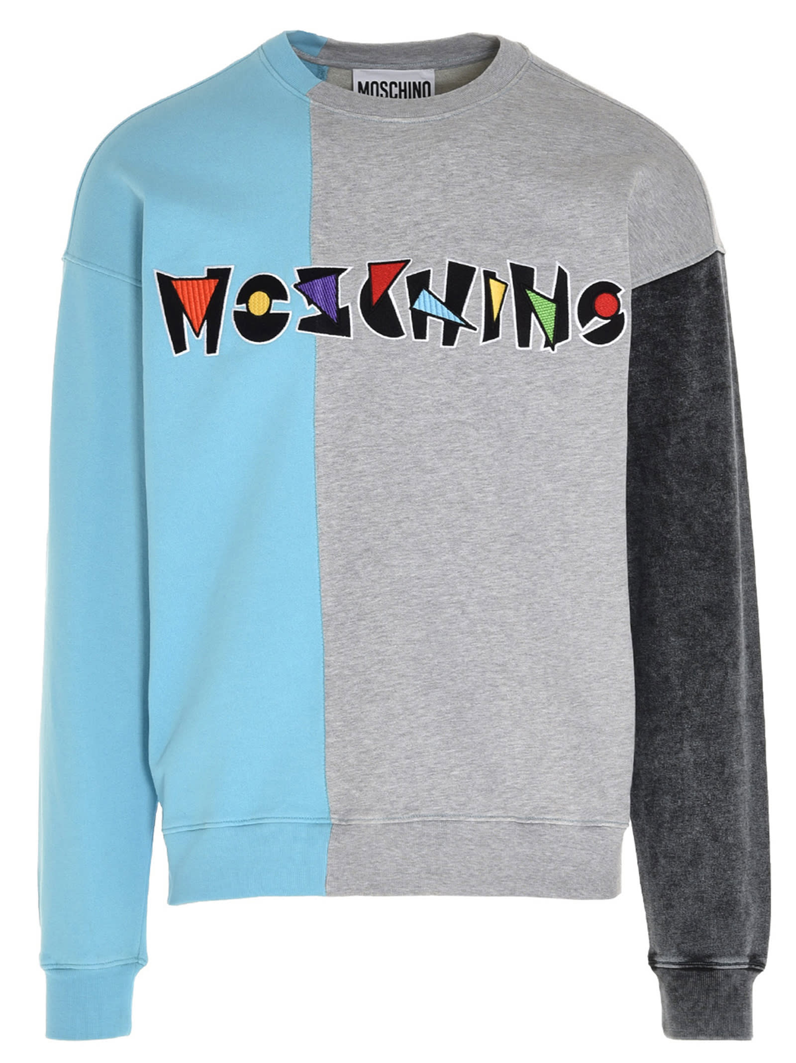 Moschino geometric Logo Sweatshirt