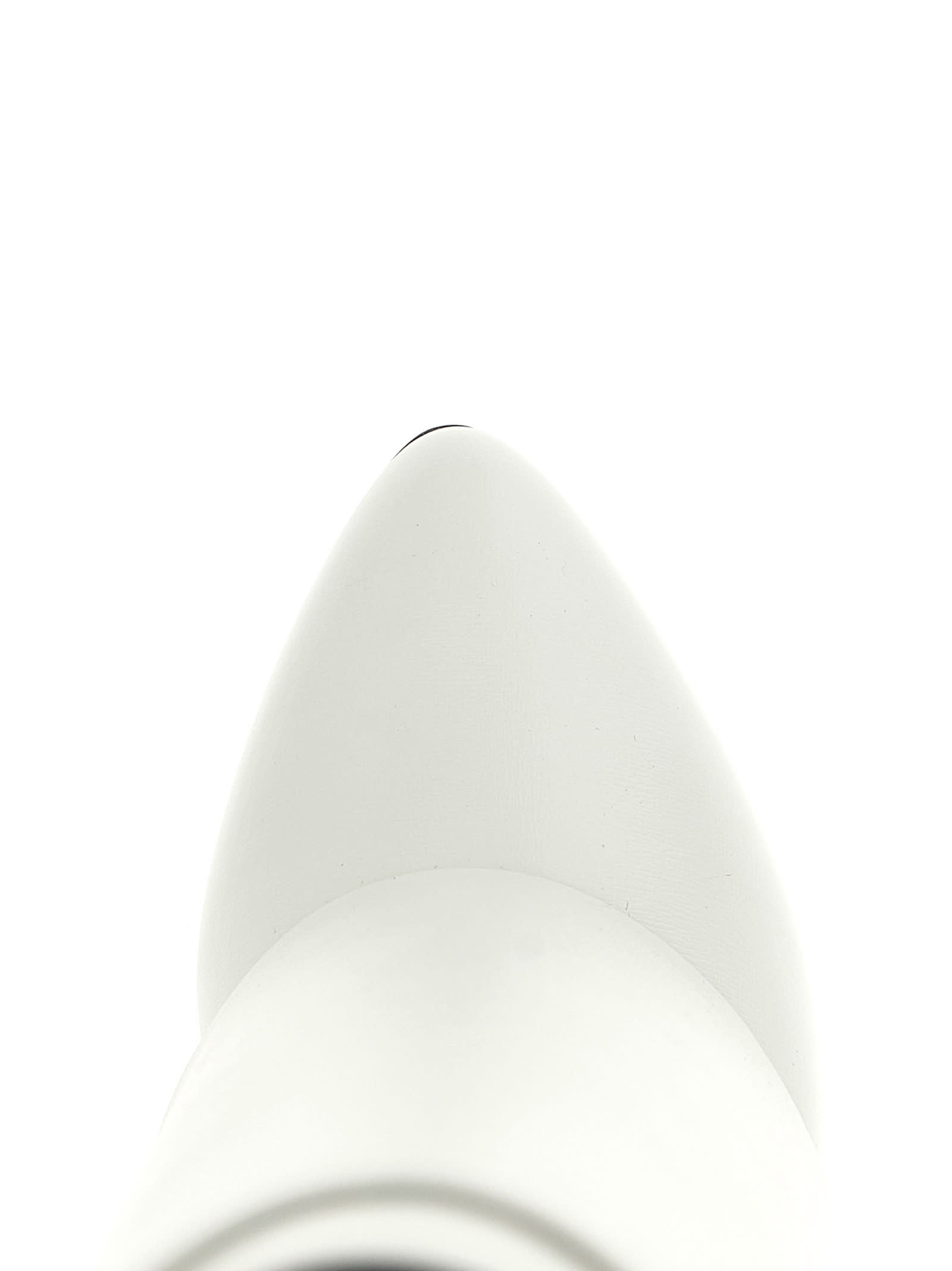 Givenchy Shark Lock Boots In White