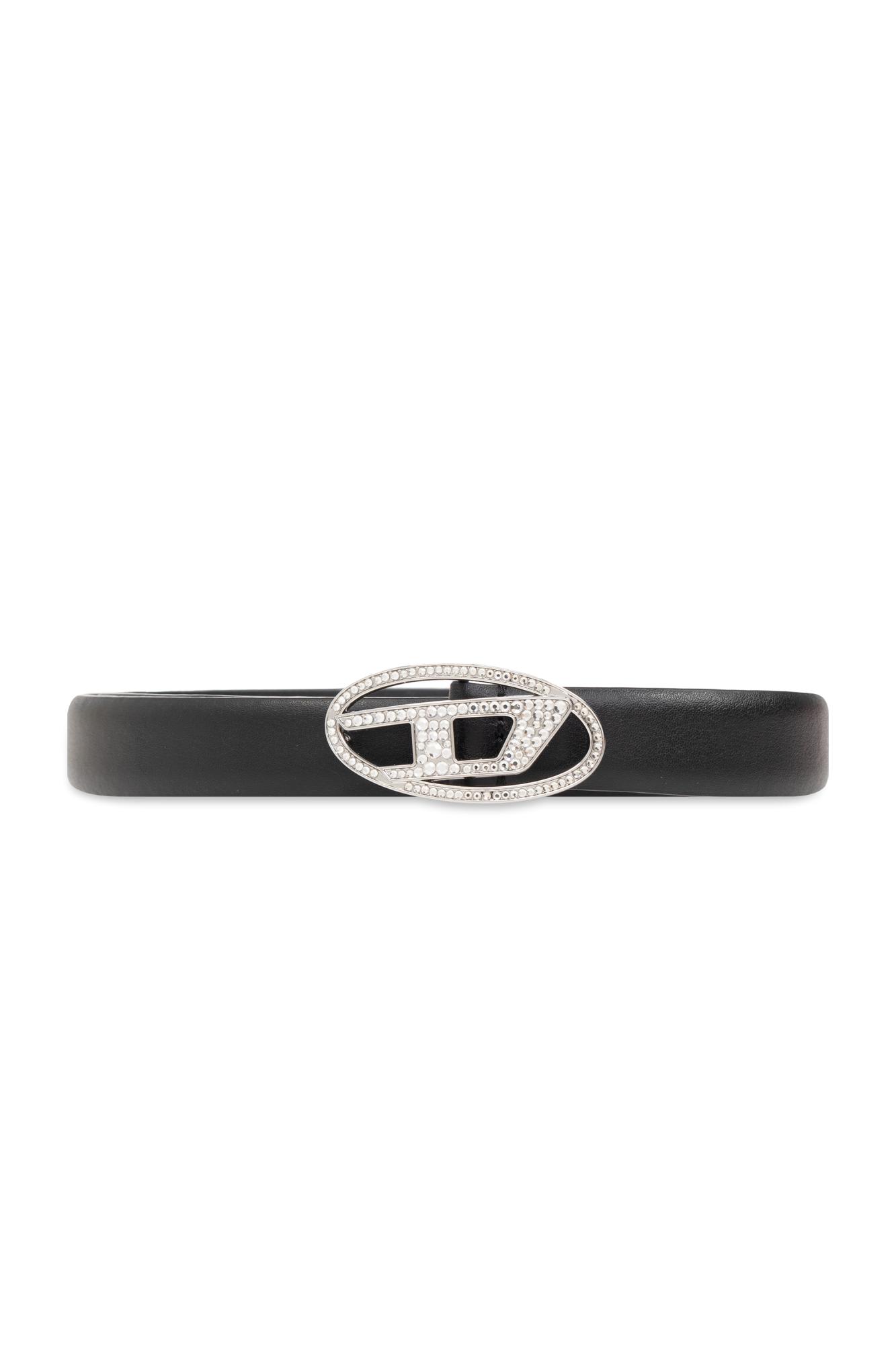 Shop Diesel Belt B-1dr Strass