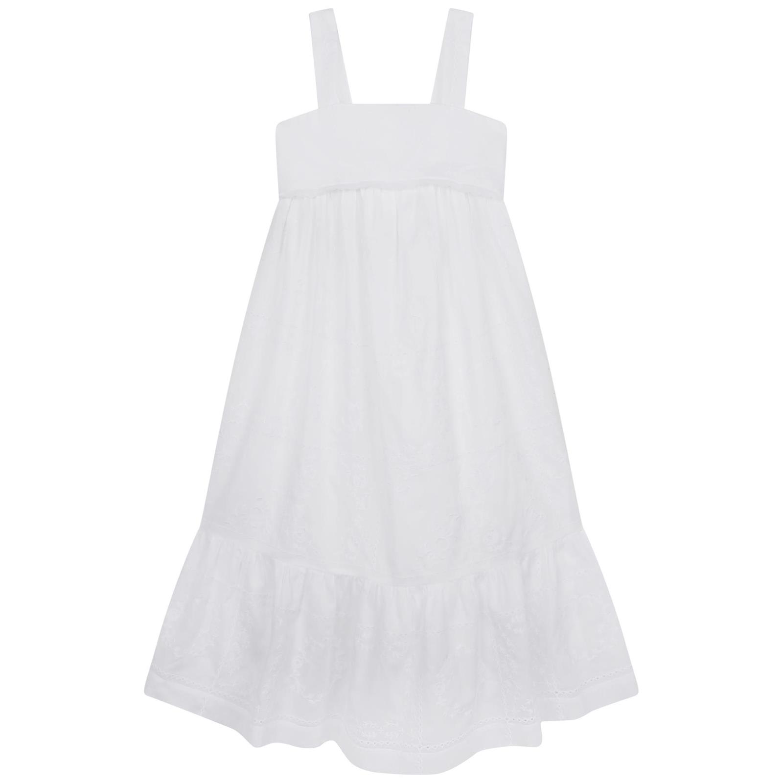 CHLOÉ EMBROIDERED SLEEVELESS DRESS