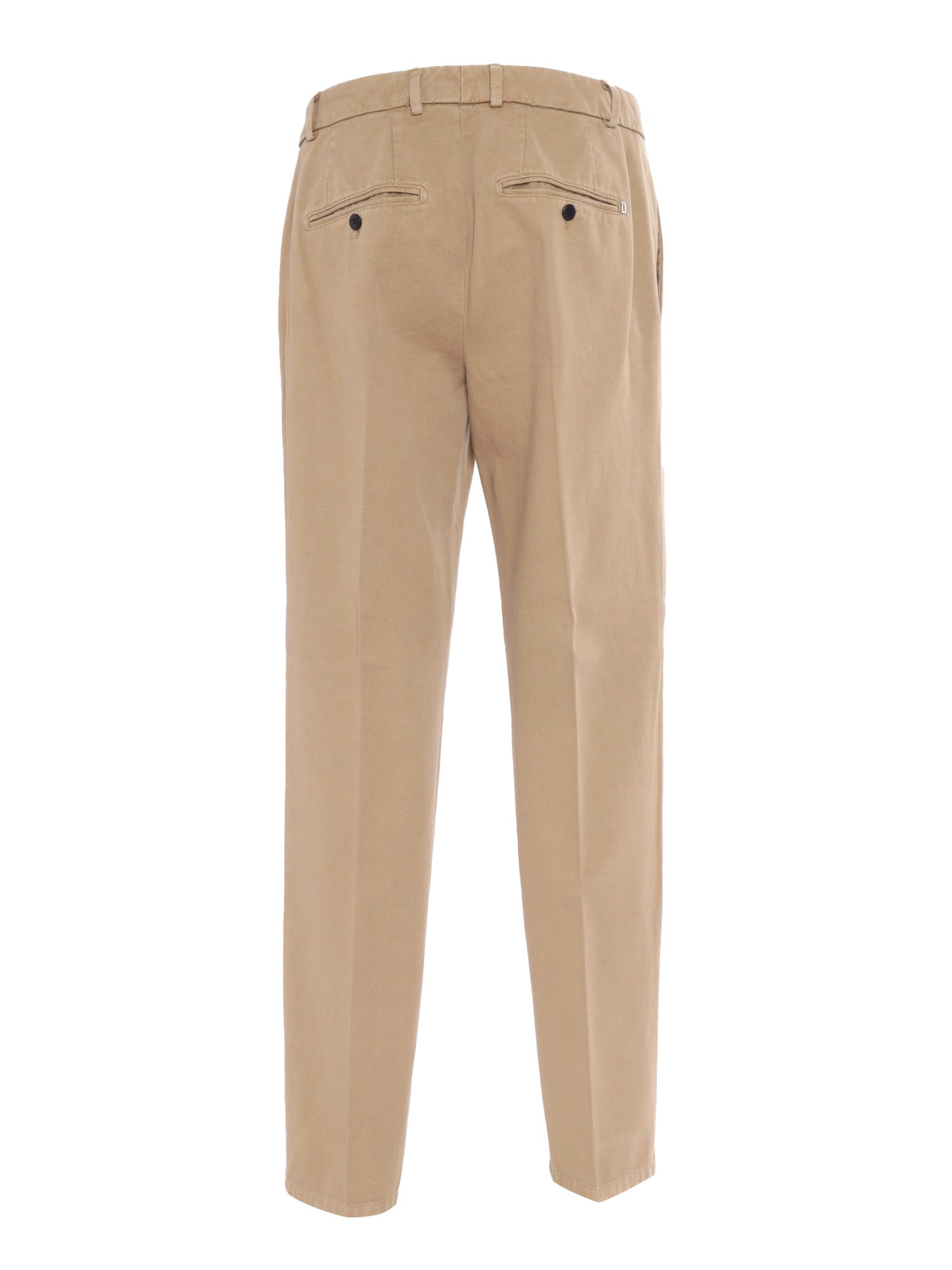 Shop Dondup Elegant Brown Trousers