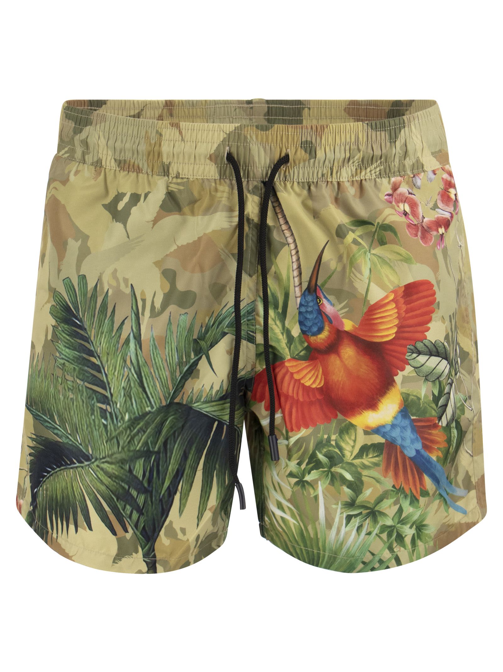 Etro Tropical Jungle Print Swimsuit