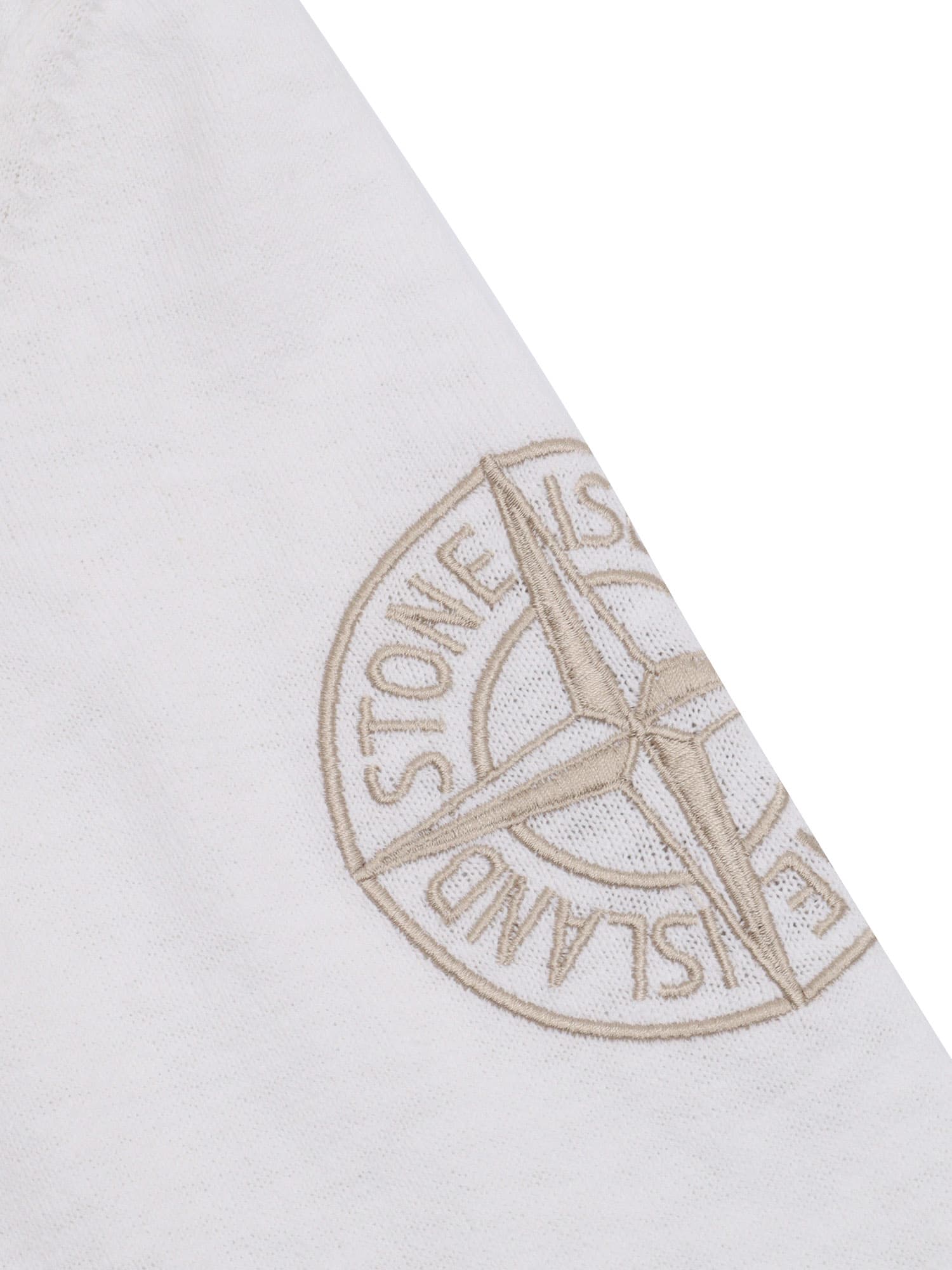 Stone Island Sweater In Yellow