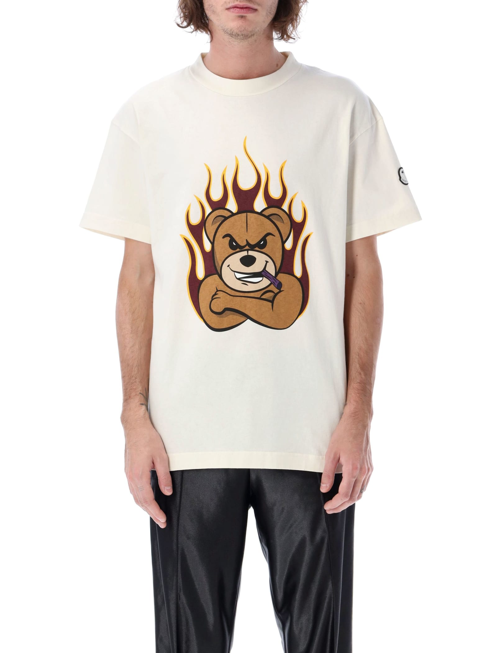 Moncler X Palm Angels Bear Motif T-shirt